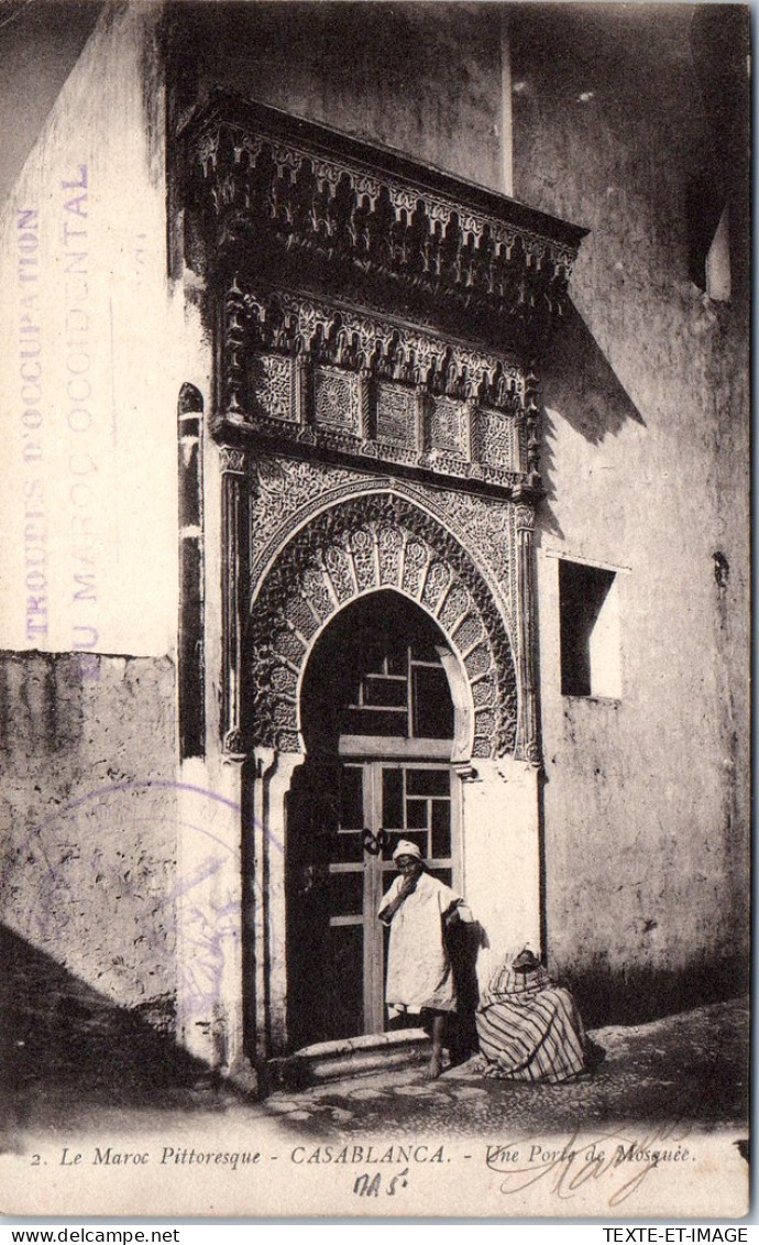 MAROC - CASABLANCA - Une Porte De Mosquee. - Casablanca