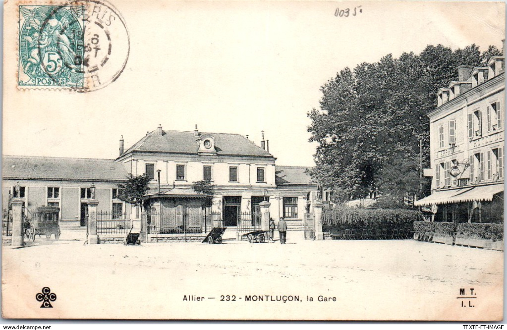 03 MONTLUCON - La Gare. - Montlucon