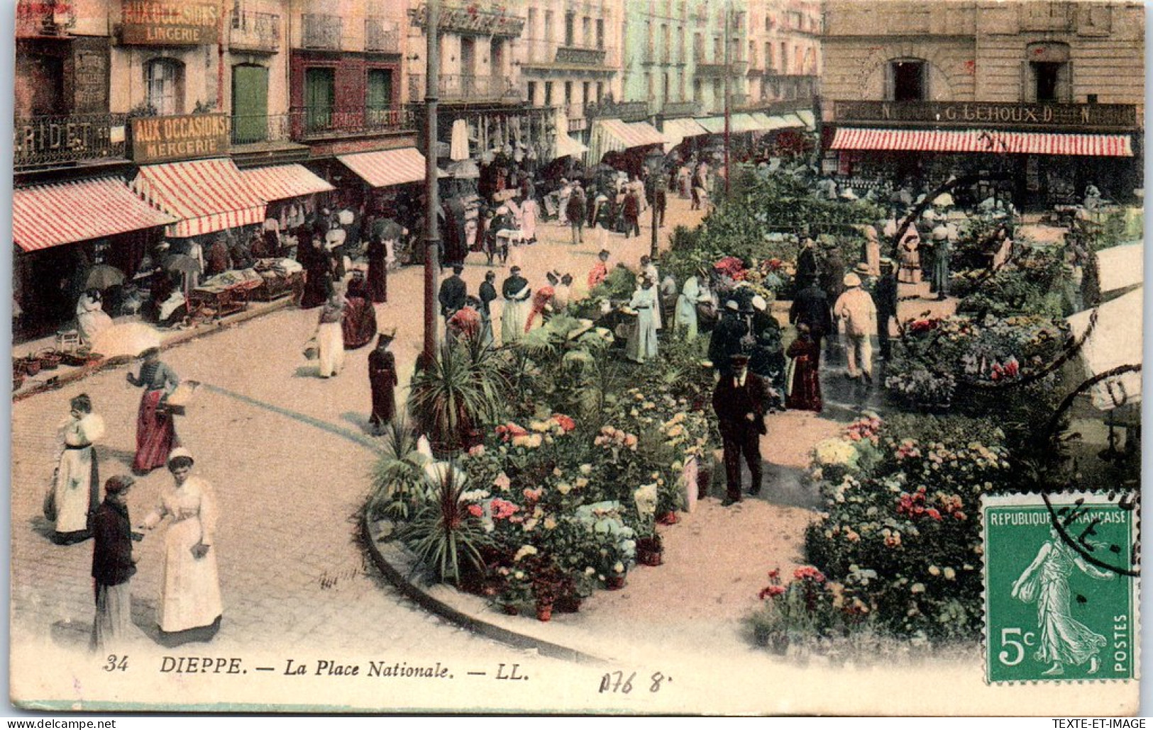 76 DIEPPE - La Place Nationale. - Dieppe
