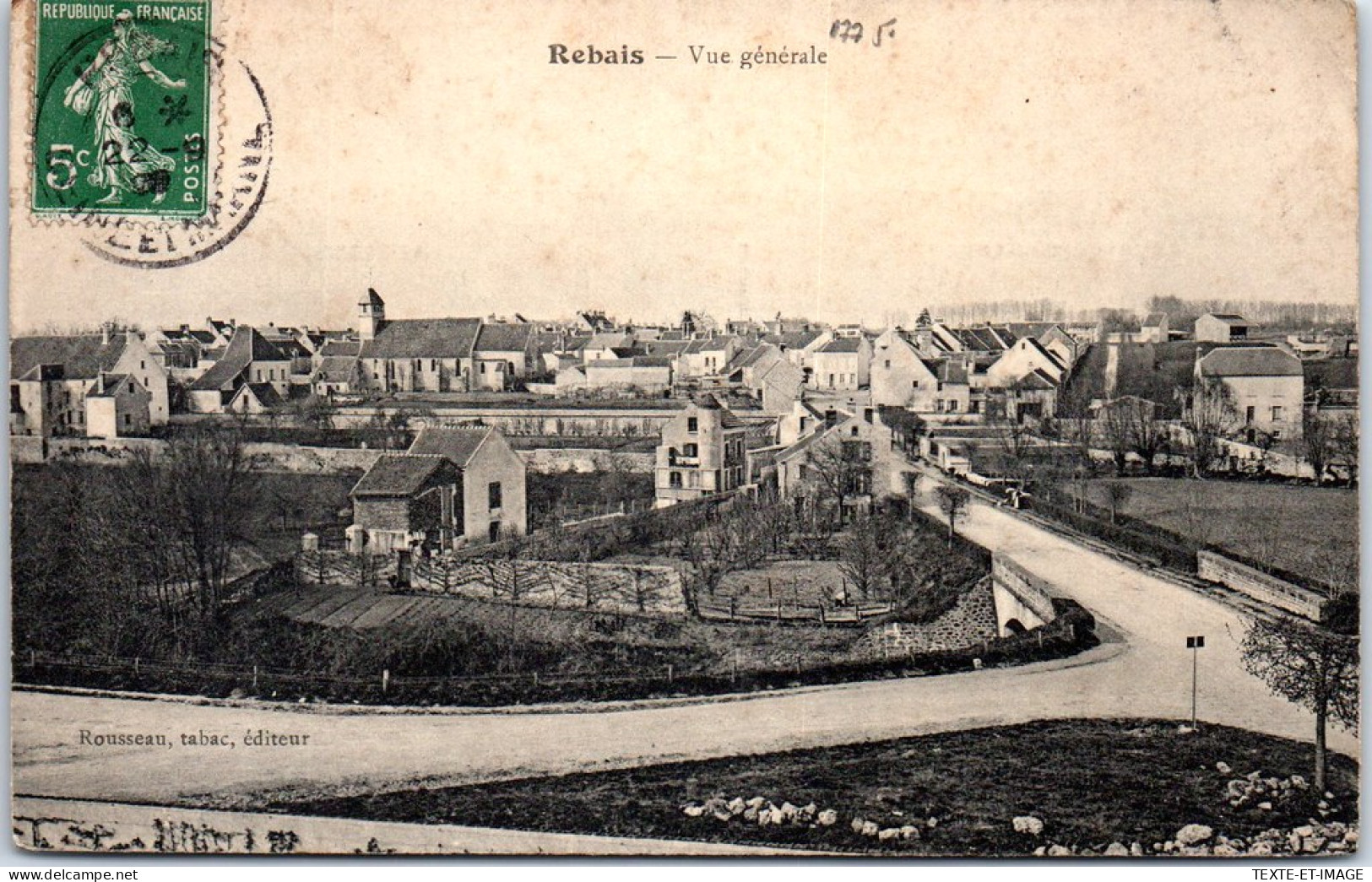 77 REBAIS - Vue Generale De La Commune. - Rebais