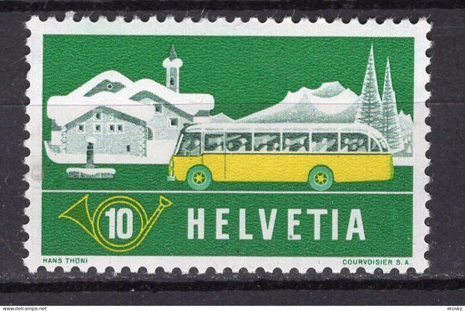 T3421 - SUISSE SWITZERLAND Yv N°537 ** Transport - Nuevos