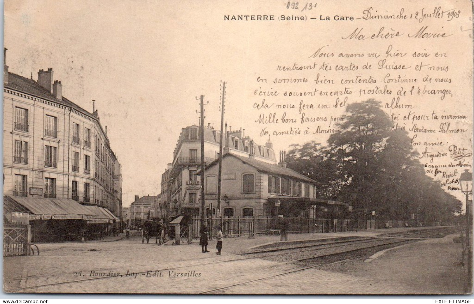 92 NANTERRE - La Gare. - Nanterre