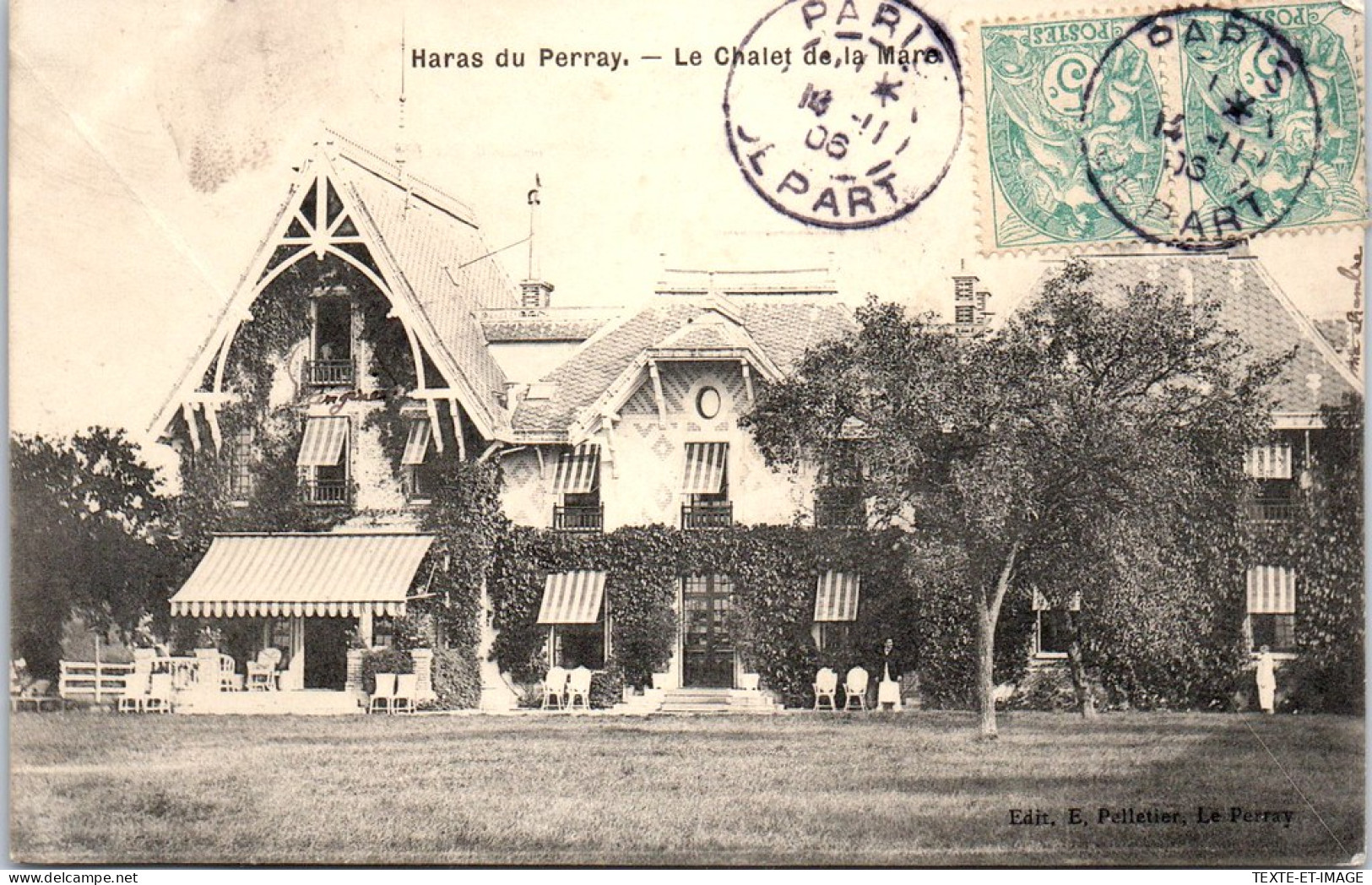 78 LE PERRAY - Le Haras, Le Chalet De La Mare. - Le Perray En Yvelines