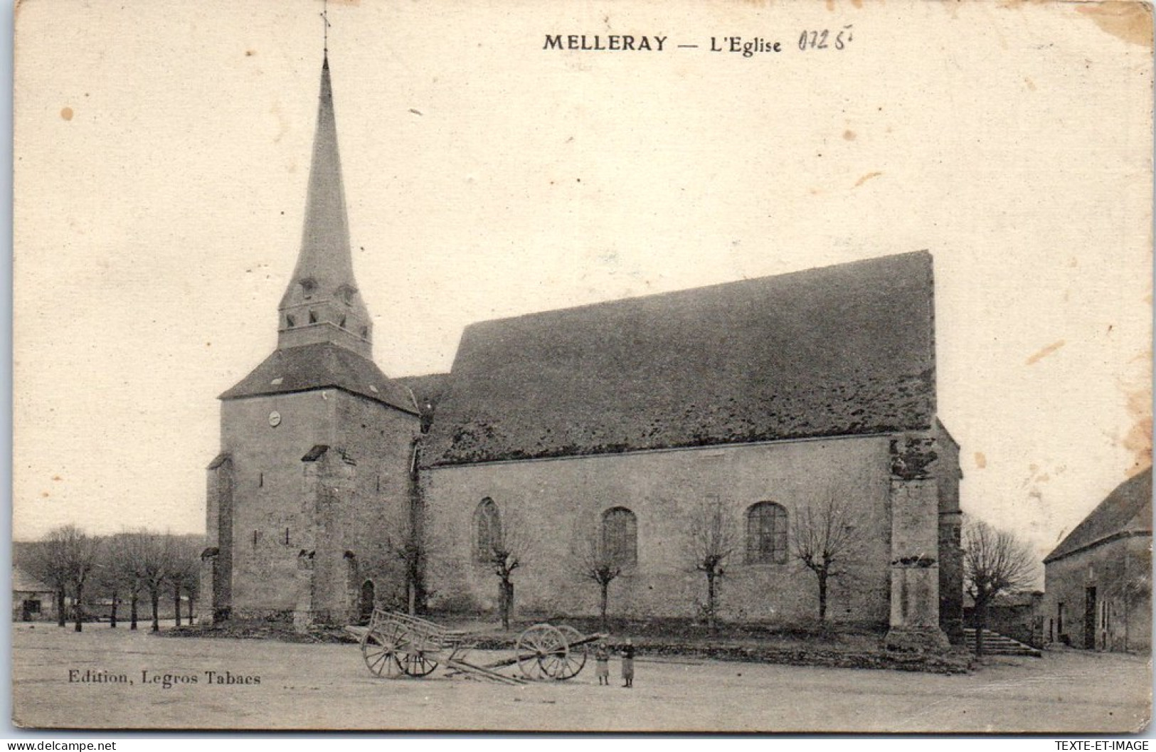 72 MELLERAY - L'eglise. - Otros & Sin Clasificación