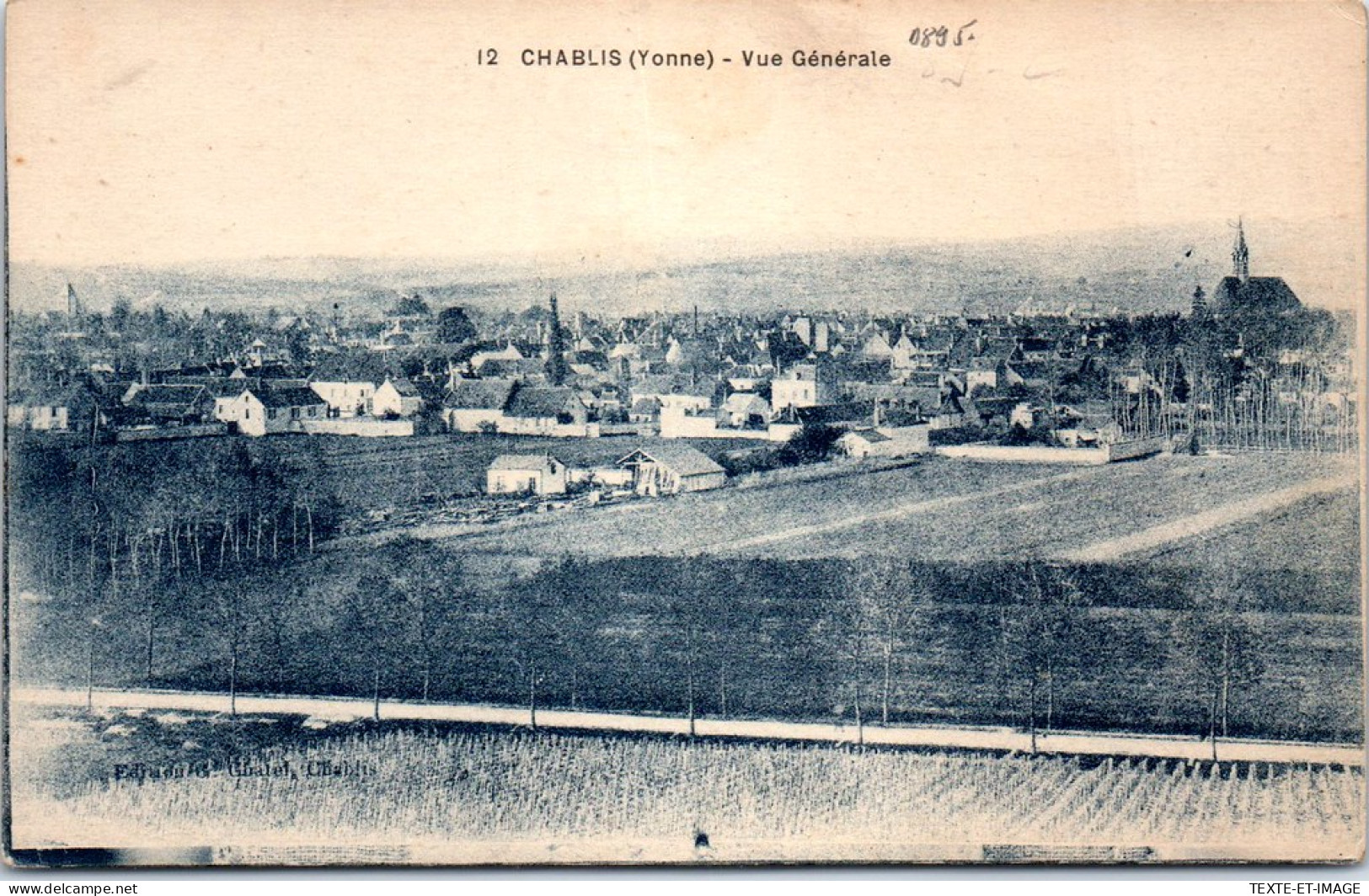 89 CHABLIS - Vue Generale De La Commune. - Chablis