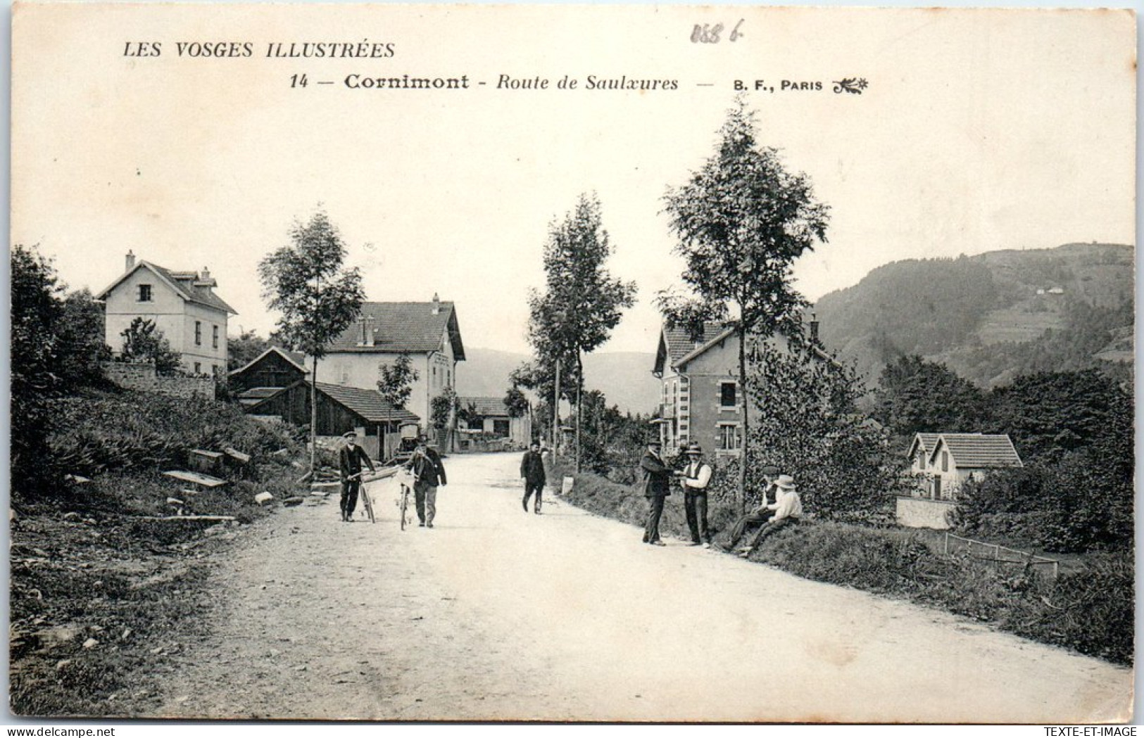 88 CORNIMONT - Route De Saulxures. - Cornimont