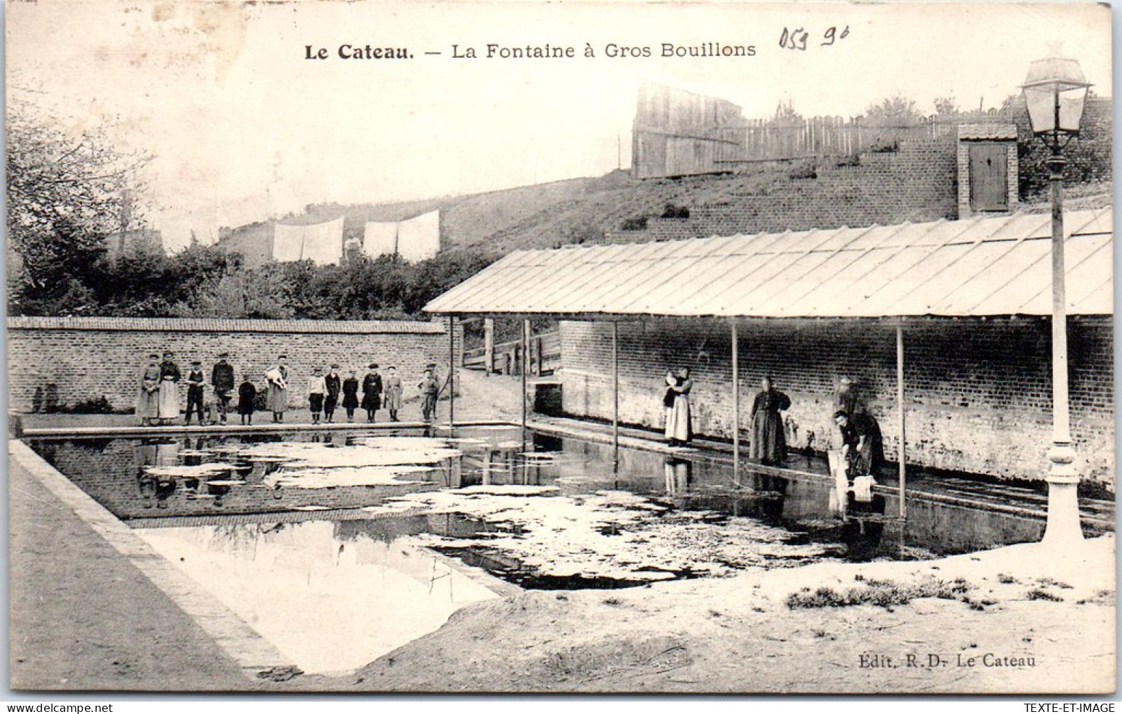 59 LE CATEAU - La Fontaine A Gros Bouillons. - Le Cateau