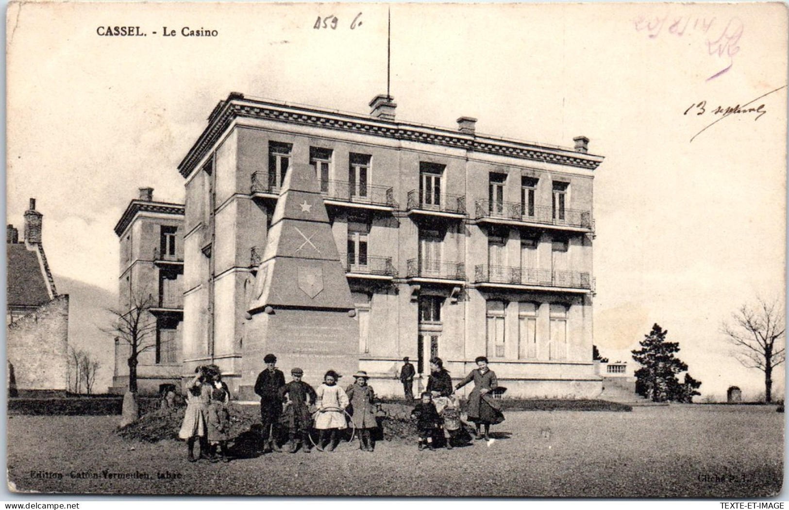 59 CASSEL - Vue D'ensemble Du Casino. - Cassel