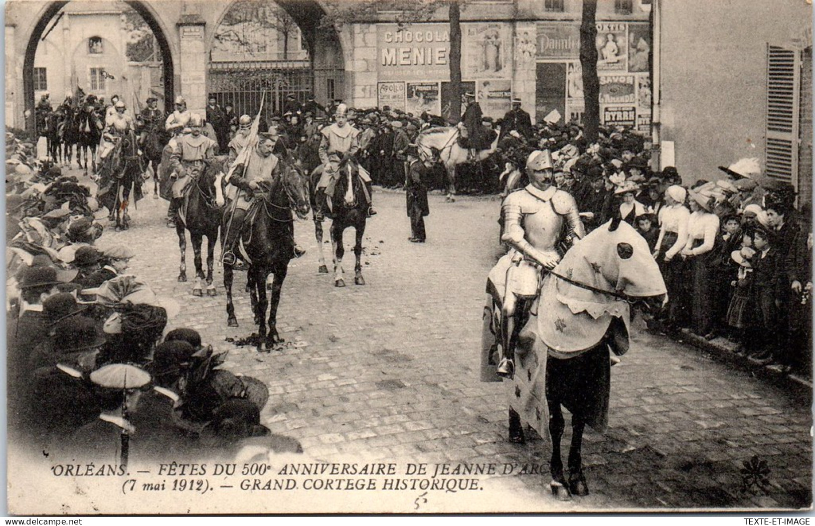 45 ORLEANS - Fete De J D'arc 1912, Partie Du Cortege  - Orleans
