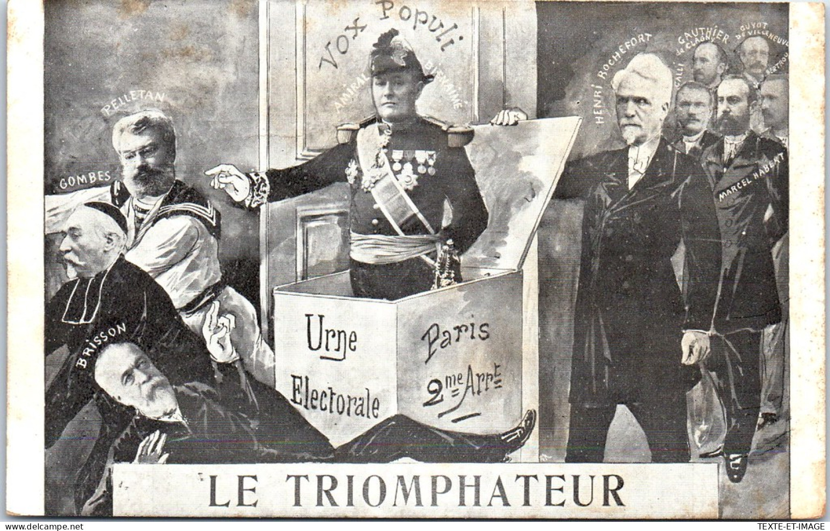 THEMES - POLITIQUE - Le Triomphateur. - Ohne Zuordnung