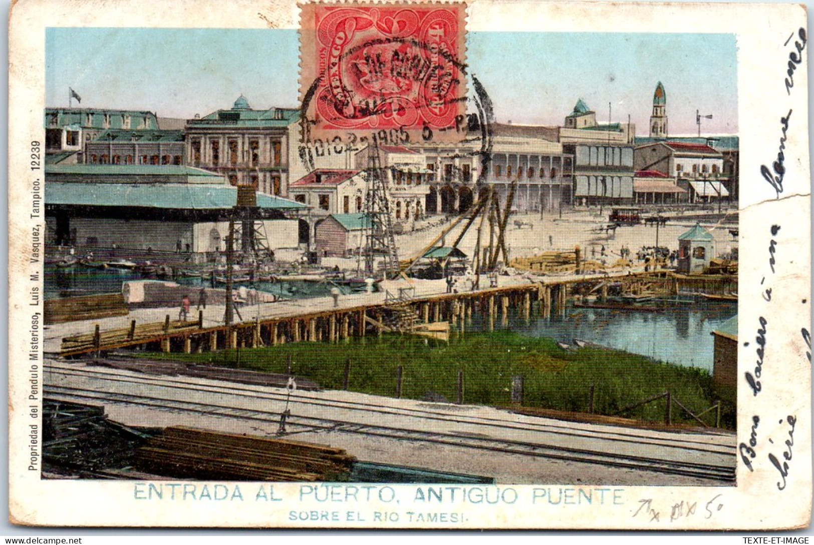 Mexique - Entrada Al Puerto Antiguo Puente - Mexico