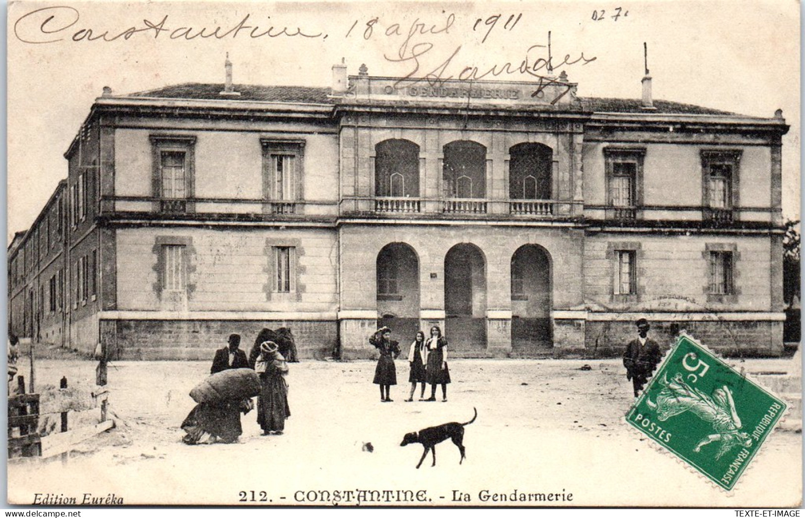 ALGERIE - CONSTANTINE - La Gendarmerie. - Constantine