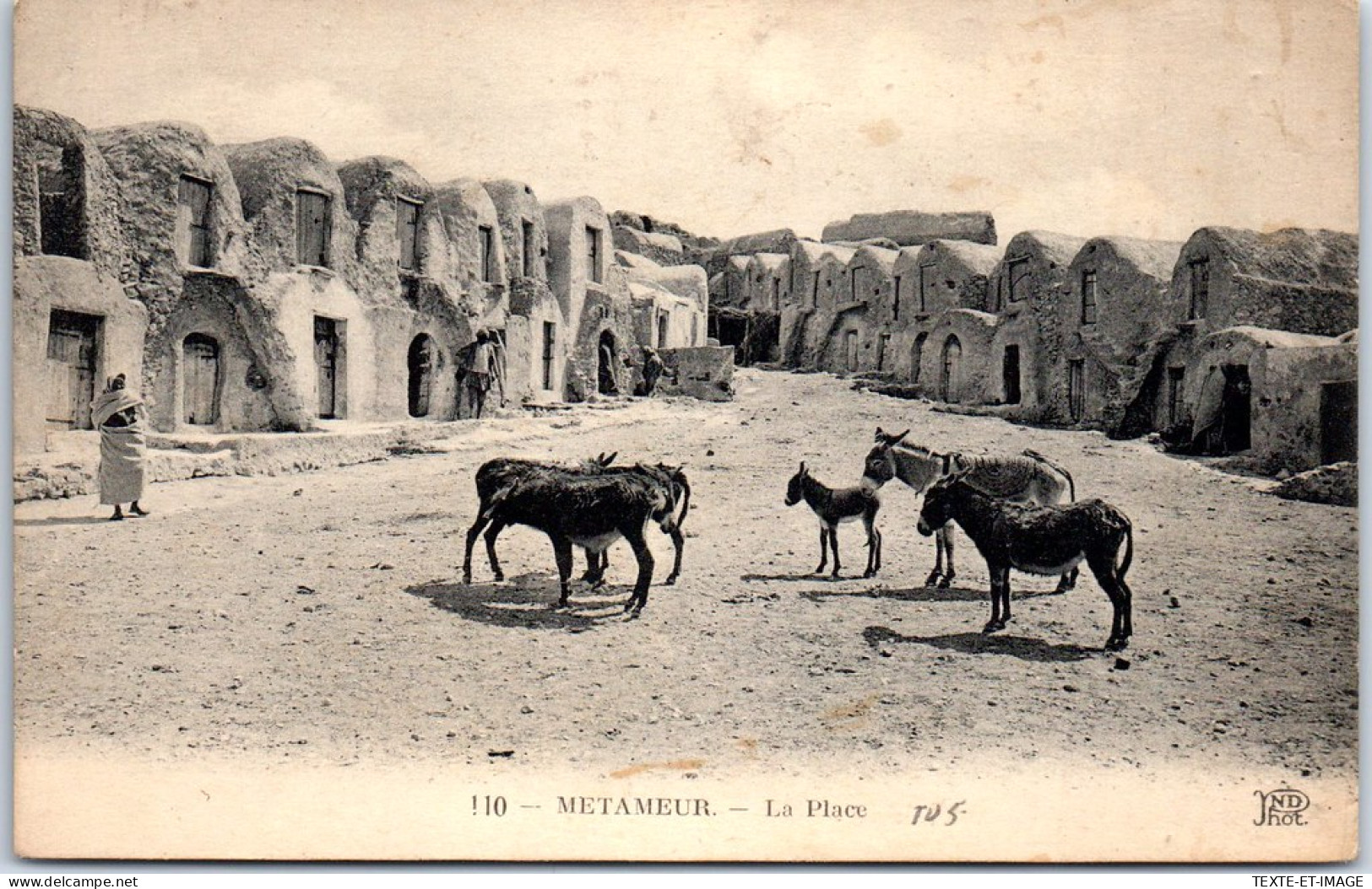 TUNISIE - METAMEUR - La Place. - Tunisie
