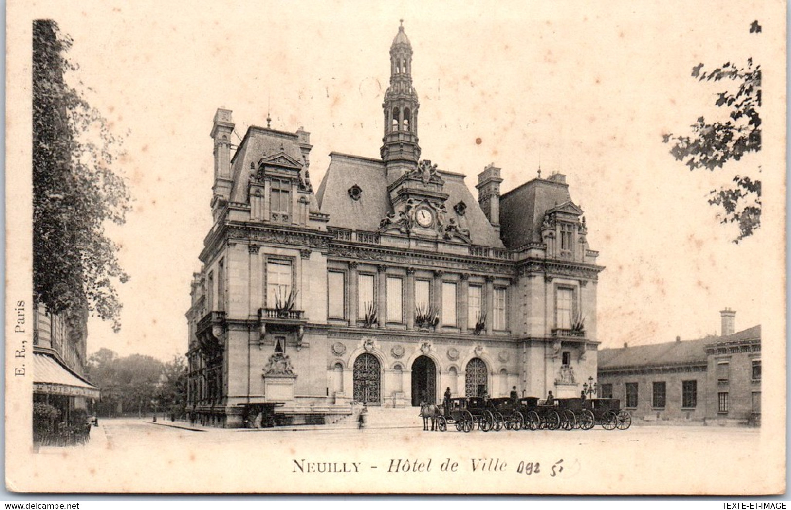 92 NEUILLY - La Facade De L'hotel De Ville. - Neuilly Sur Seine