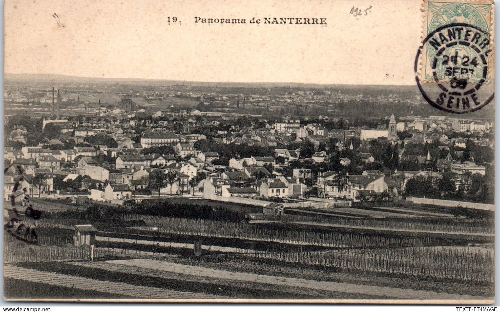 92 NANTERRE - Panorama Sur La Ville De Nanterre  - Nanterre