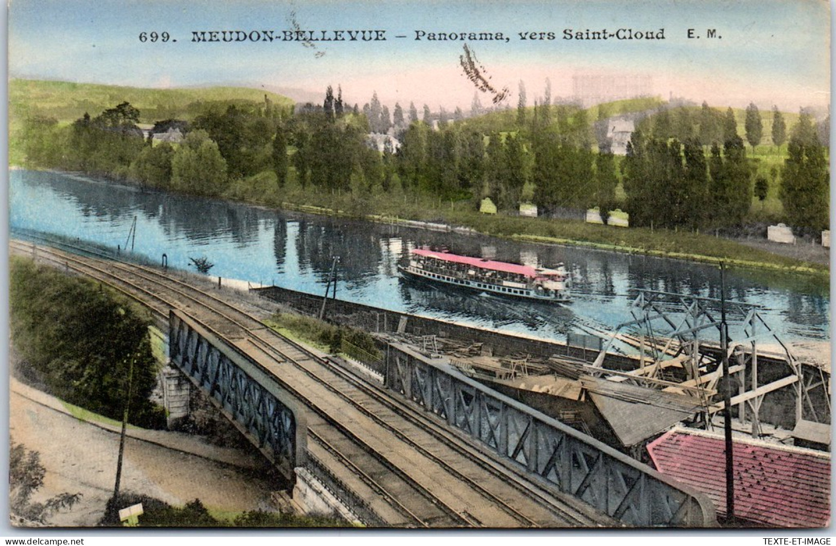 92 MEUDON - Bellevue, Panorama Vers Saint Cloud. - Meudon