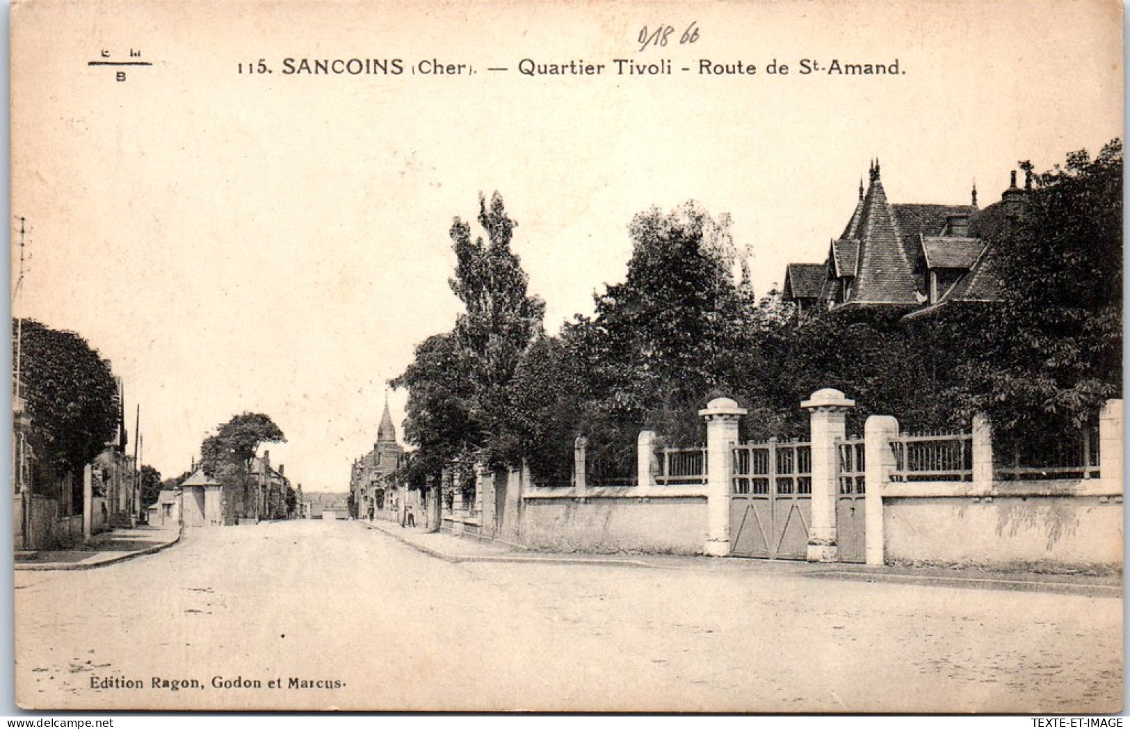18 SANCOINS - Quartier Tivoli - Route De Saint Amand - Sancoins