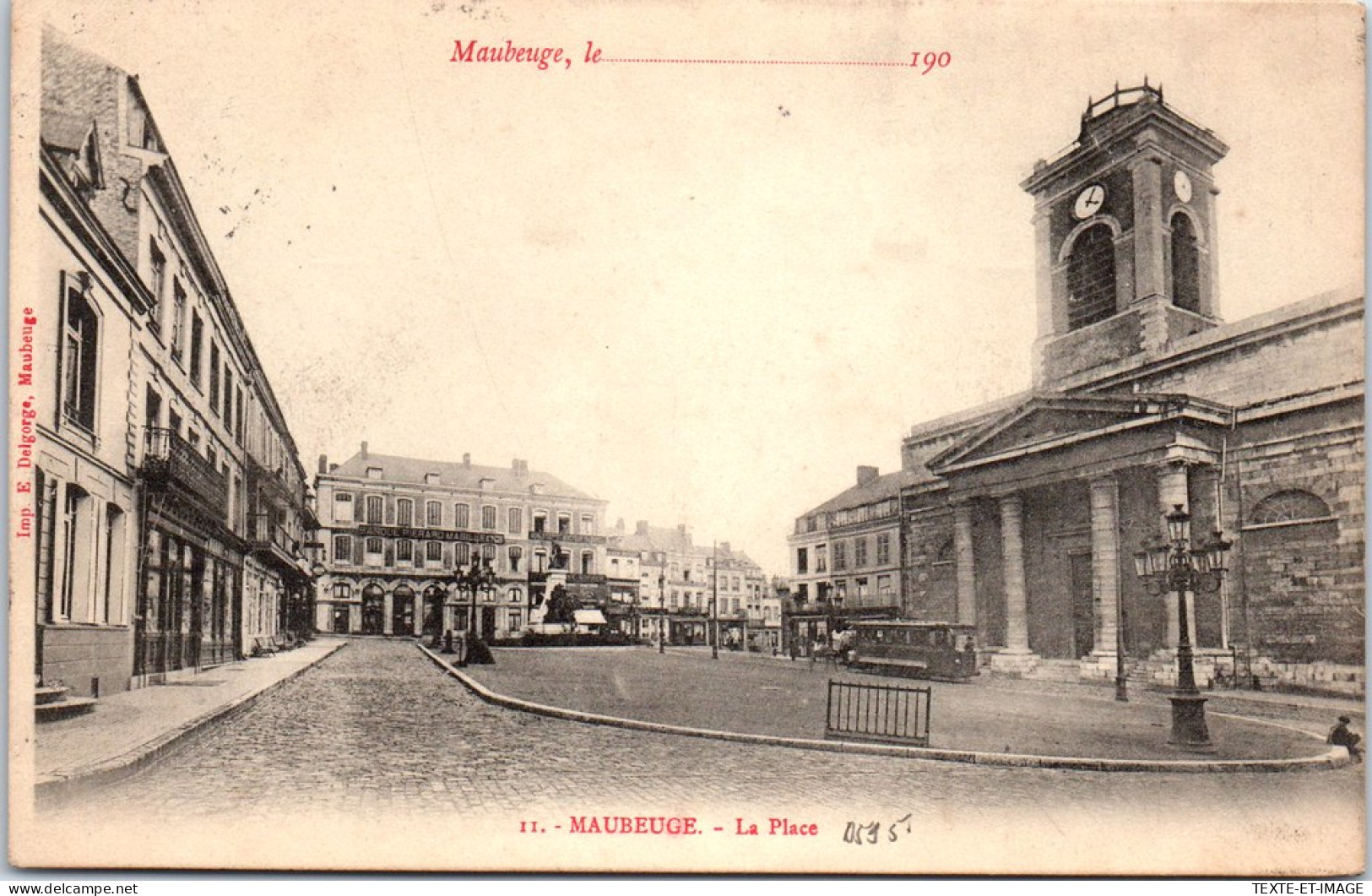59 MAUBEUGE - La Place. - Maubeuge