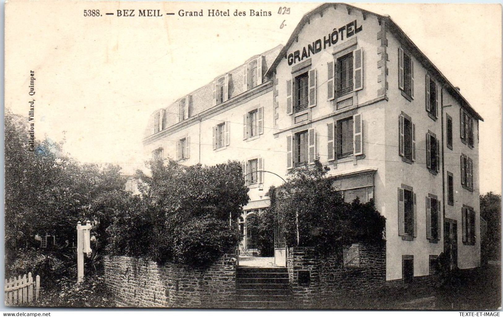 29 BEG MEIL - Grand Hotel Des Bains. - Beg Meil