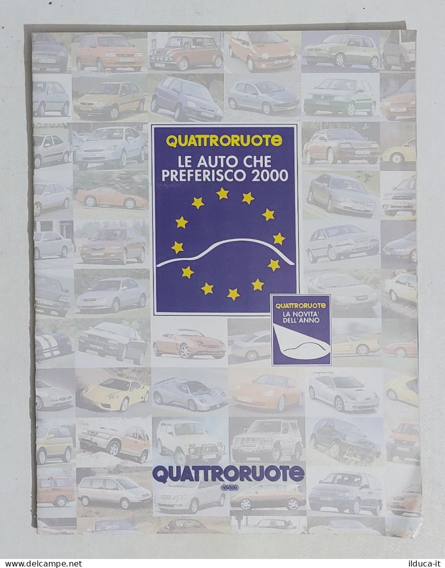 69893 Opuscolo Auto Quattroruote - Le Auto Che Preferisco 2000 - KFZ