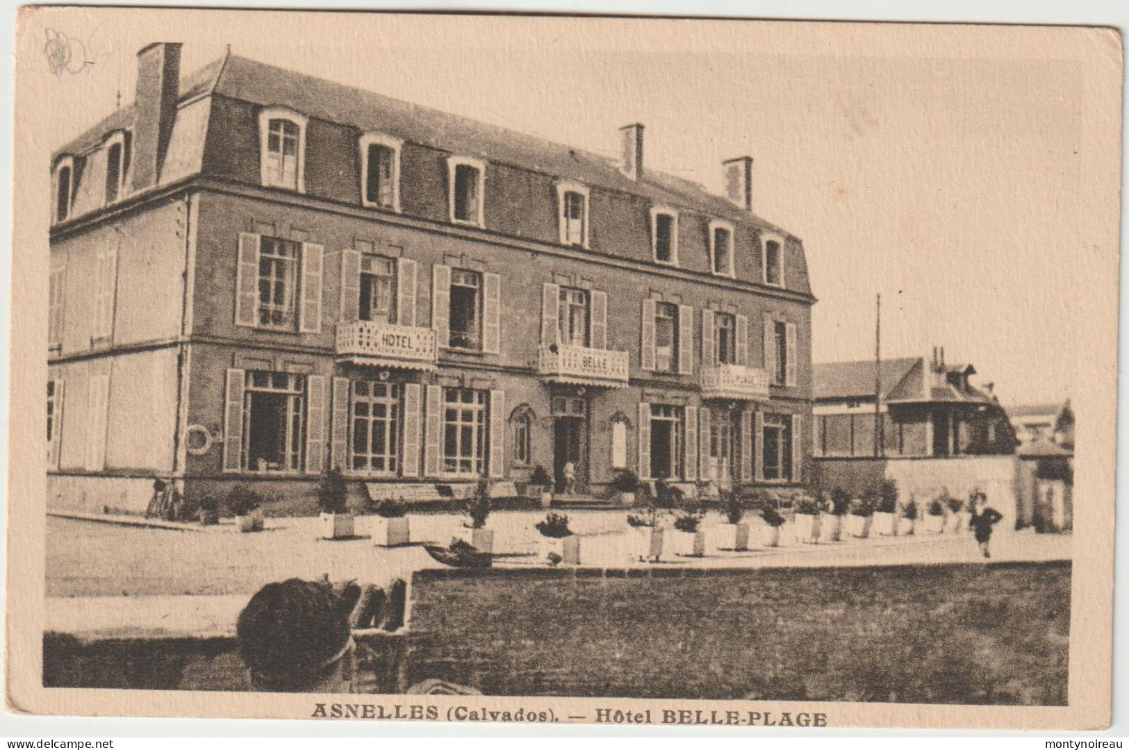 DEF : Calvados : ASNELLES : Hotel  Belle  Plage - Autres & Non Classés