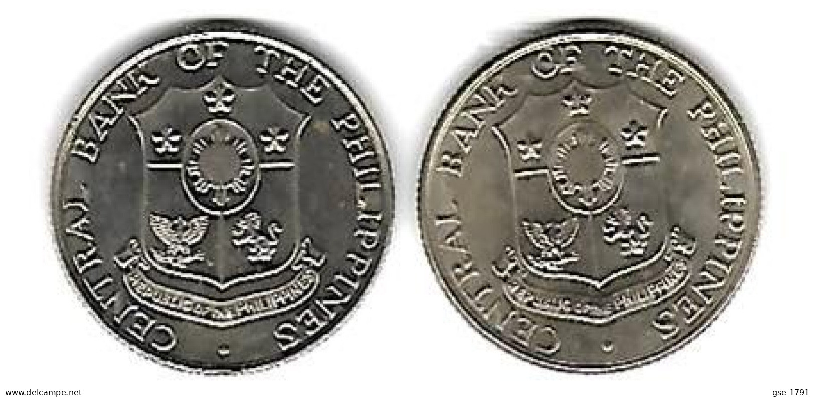 PHILIPPINES Républic Décimal, Petites Monnaies, Femme, 25 Centavos  KM  189.2 - Philippinen
