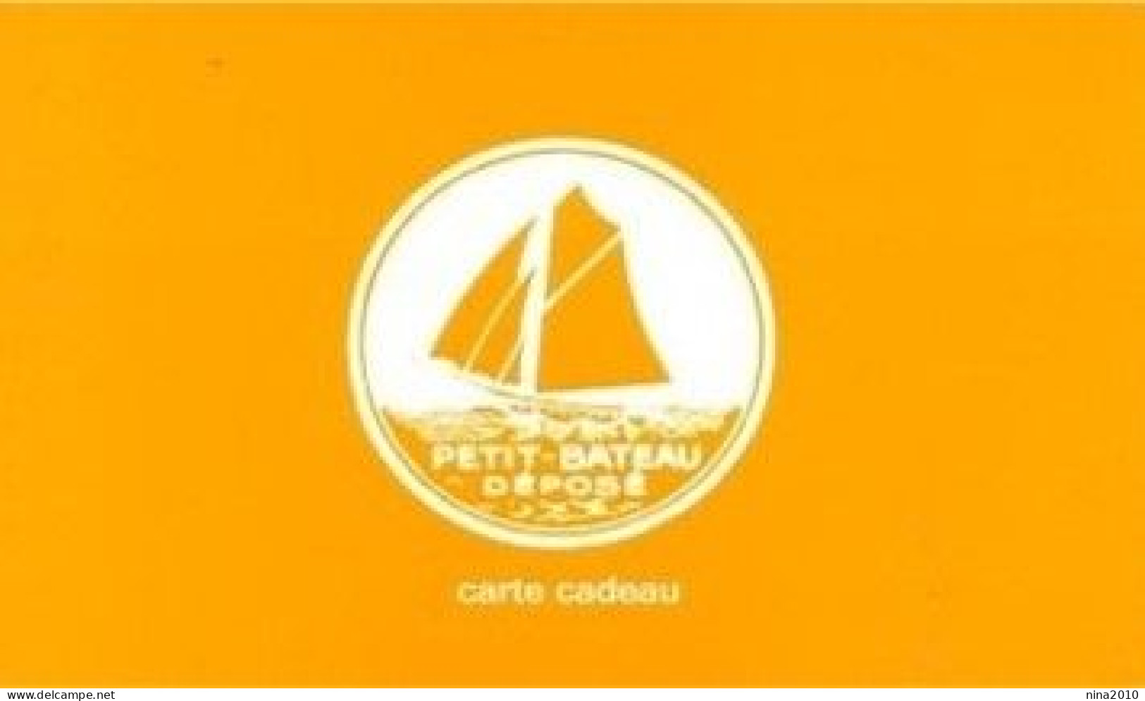 Carte Cadeau - Petit Bateau - Voir Description -  GIFT CARD /GESCHENKKARTE - Cartes Cadeaux