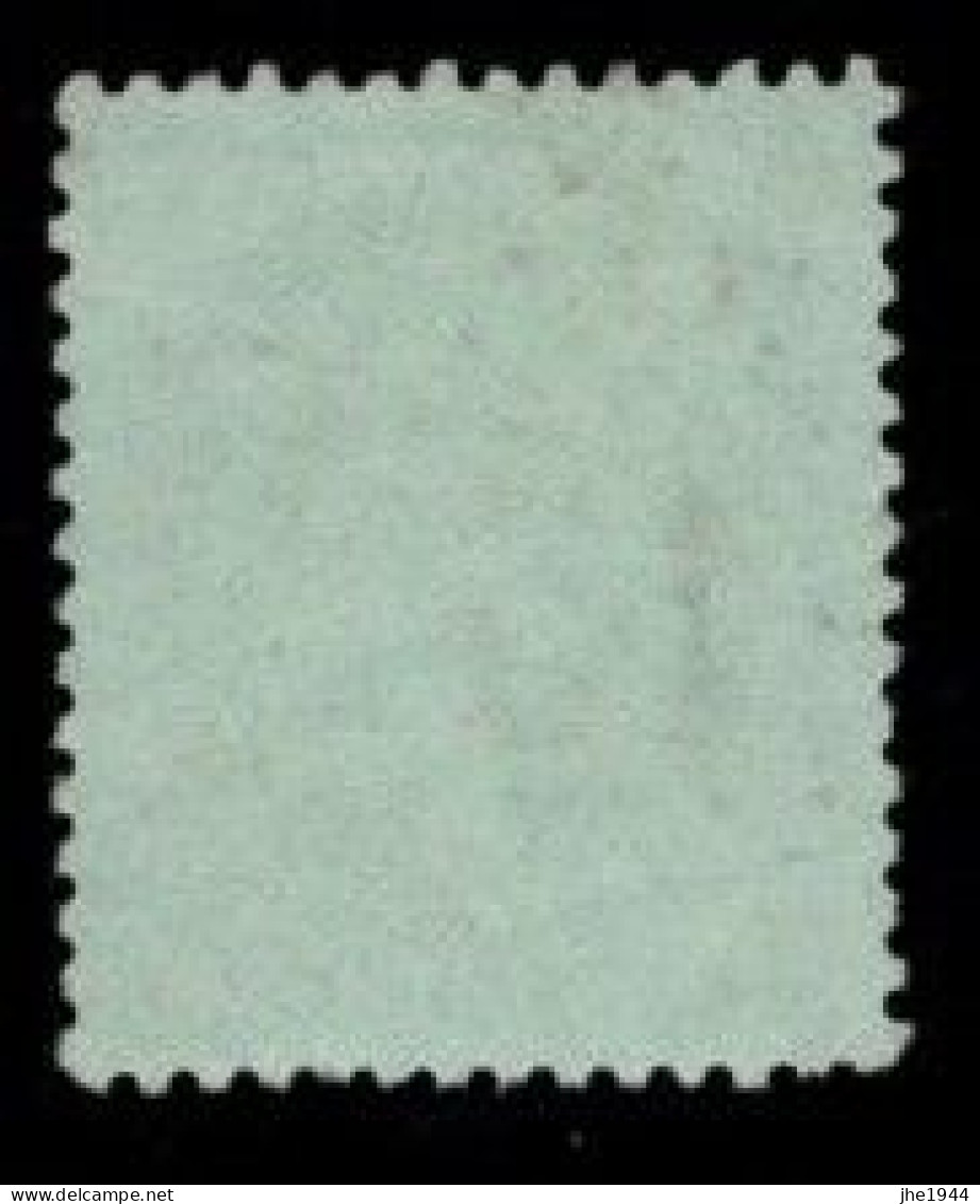 France N° 35 Napoléon III 5 C Vert Pâle S. Bleu - 1863-1870 Napoleon III With Laurels