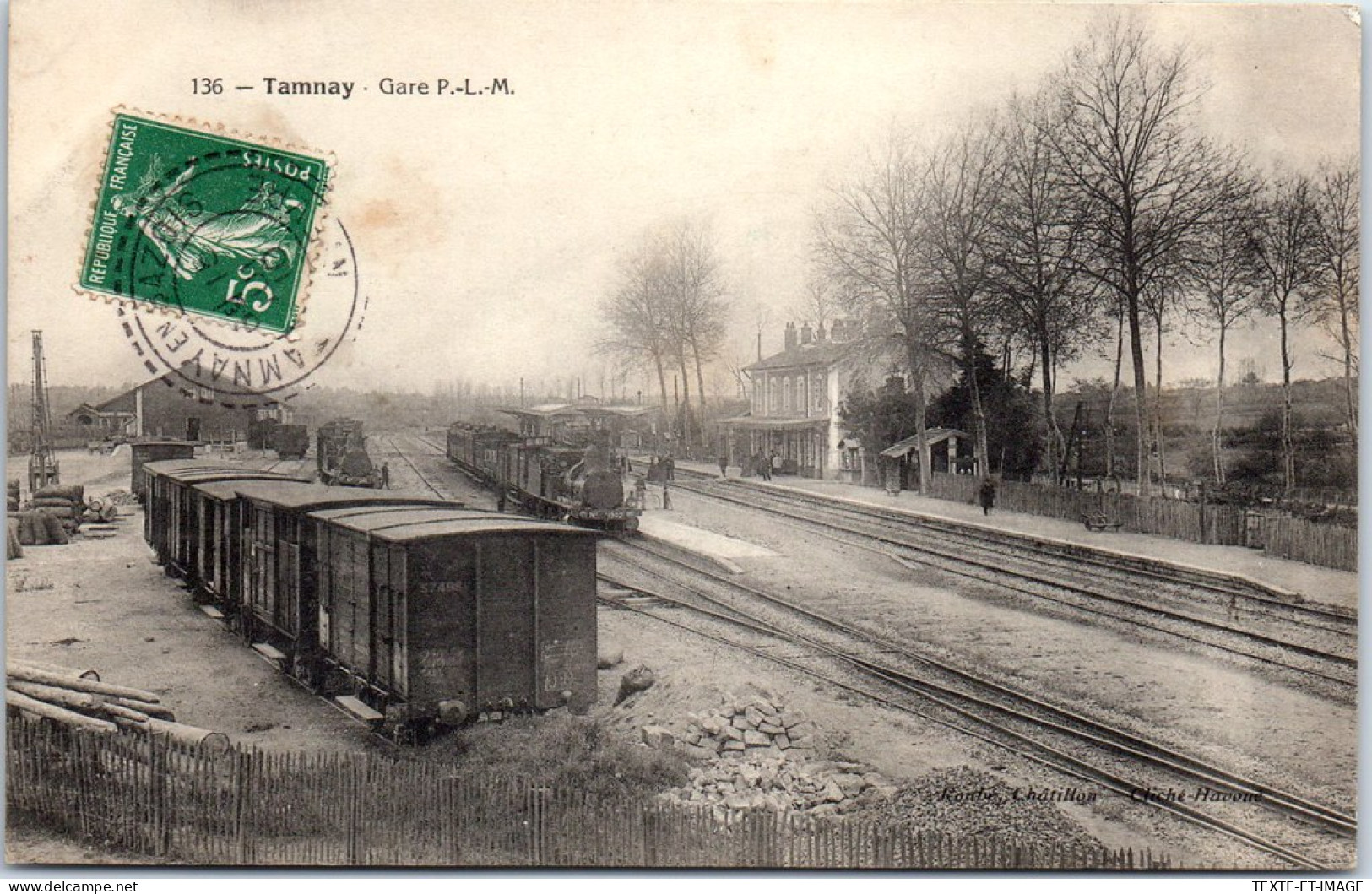 58 TANNAY - La Gare P.L.M - Tannay
