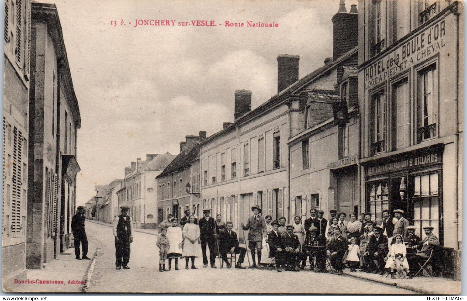 51 JONCHERY SUR VESE - Route Nationale  - Jonchery-sur-Vesle