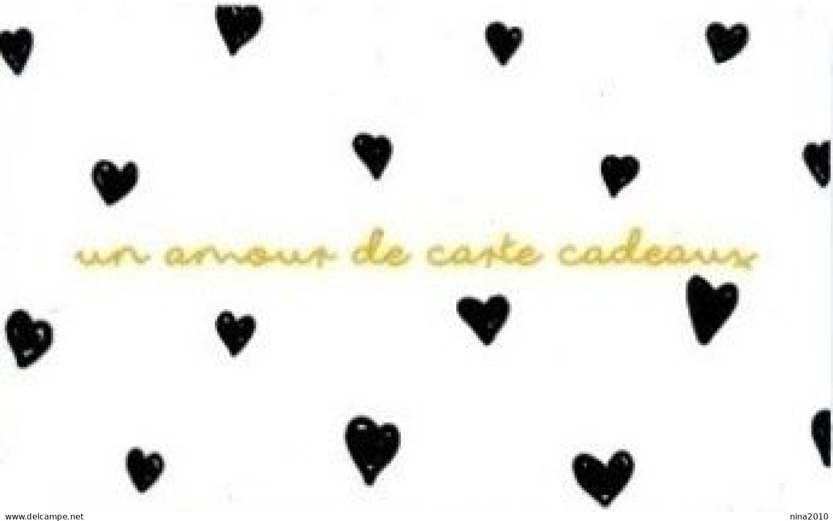 Carte Cadeau - Aubert - Voir Description -  GIFT CARD /GESCHENKKARTE - Tarjetas De Regalo