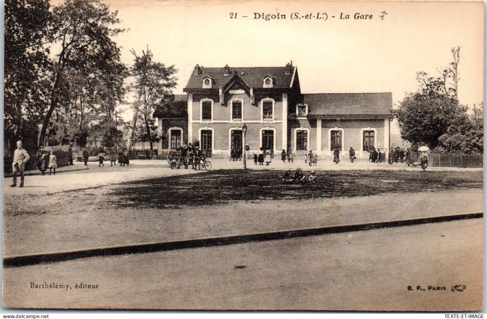 71 DIGOIN - Vue D'ensemble De La Gare  - Digoin