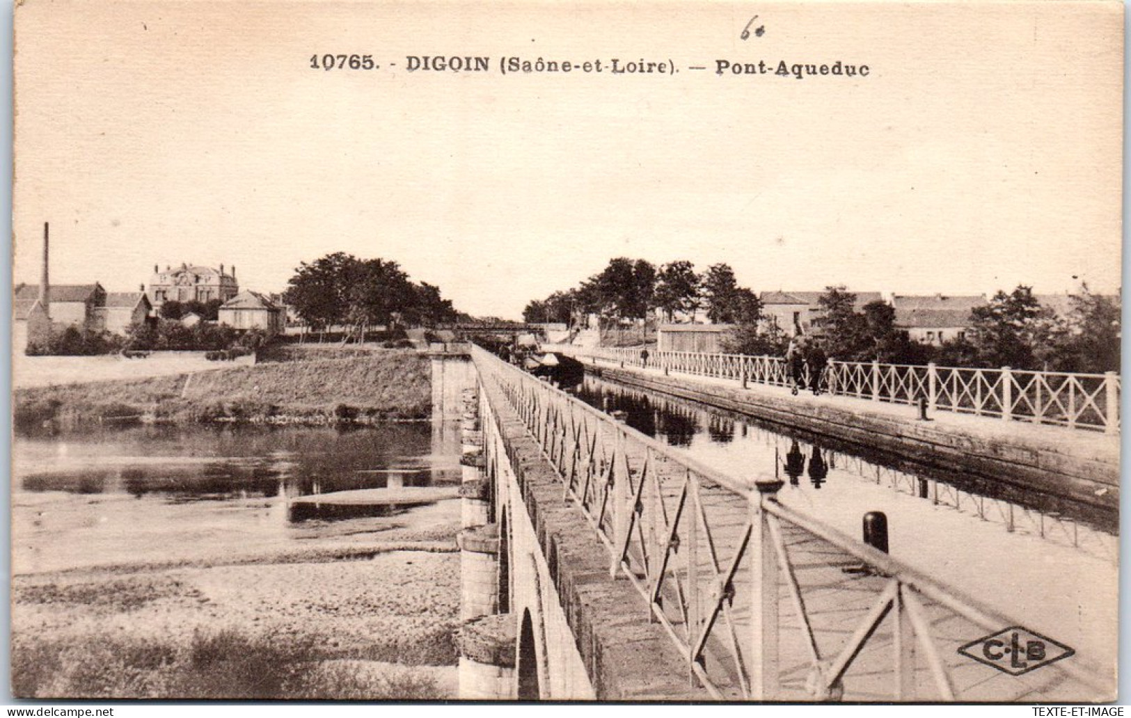 71 DIGOIN - Perspective Du Pont Acqueduc  - Digoin