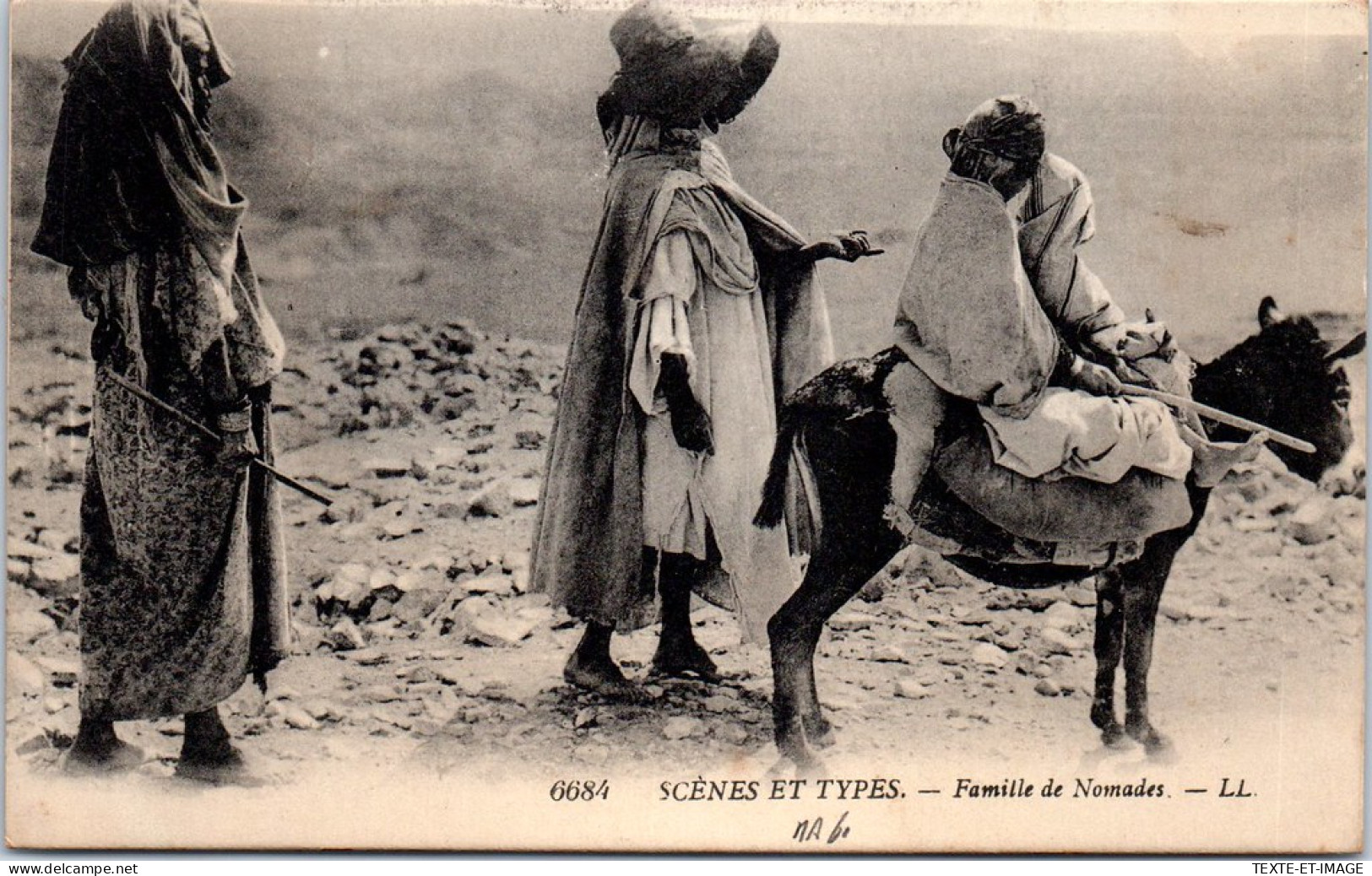 MAROC - Scenes Et Types - Une Famille De Nomades  - Other & Unclassified