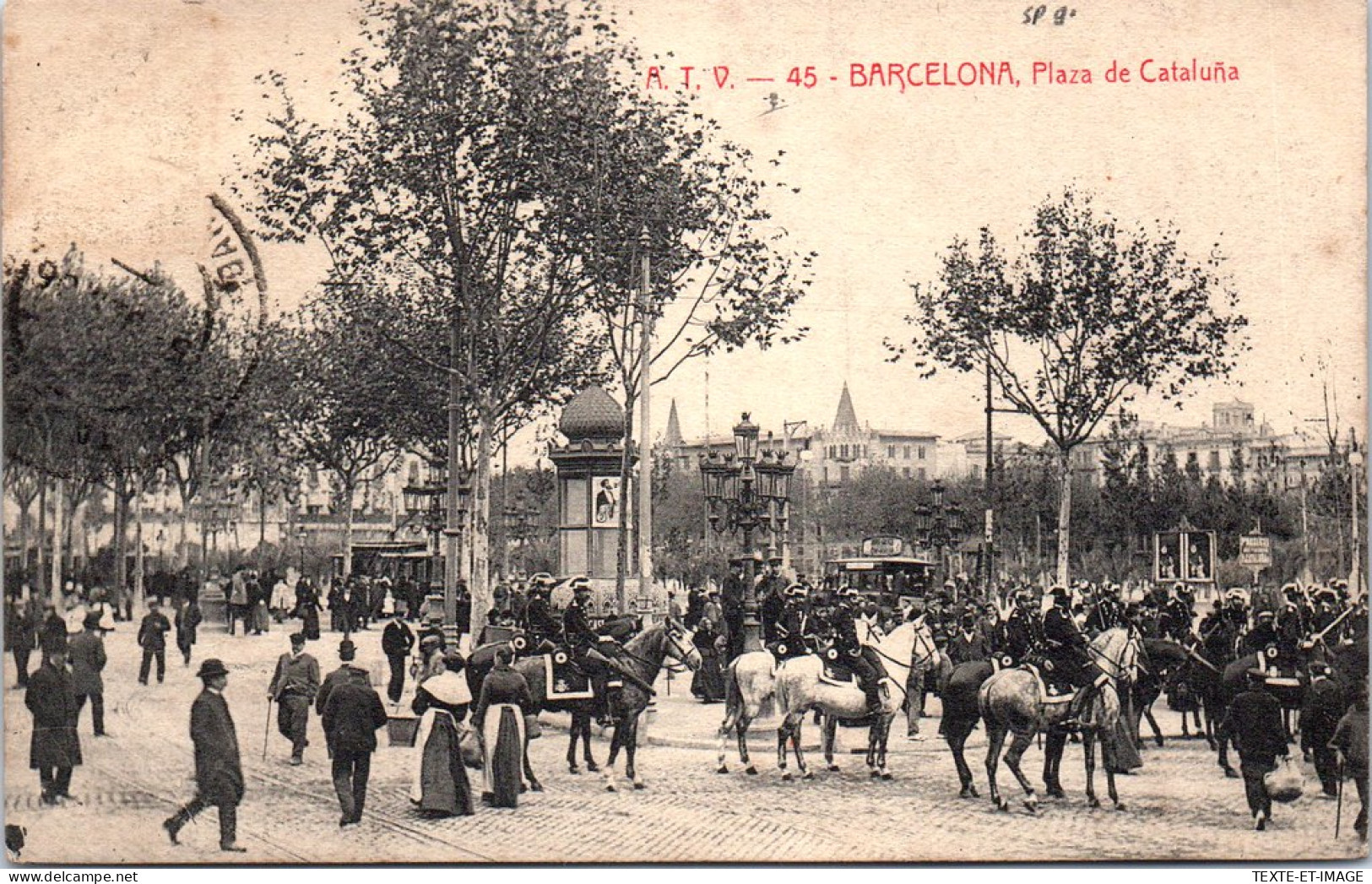 Espagne - BARCELONA - Plaza De Cataluna  - Sonstige & Ohne Zuordnung