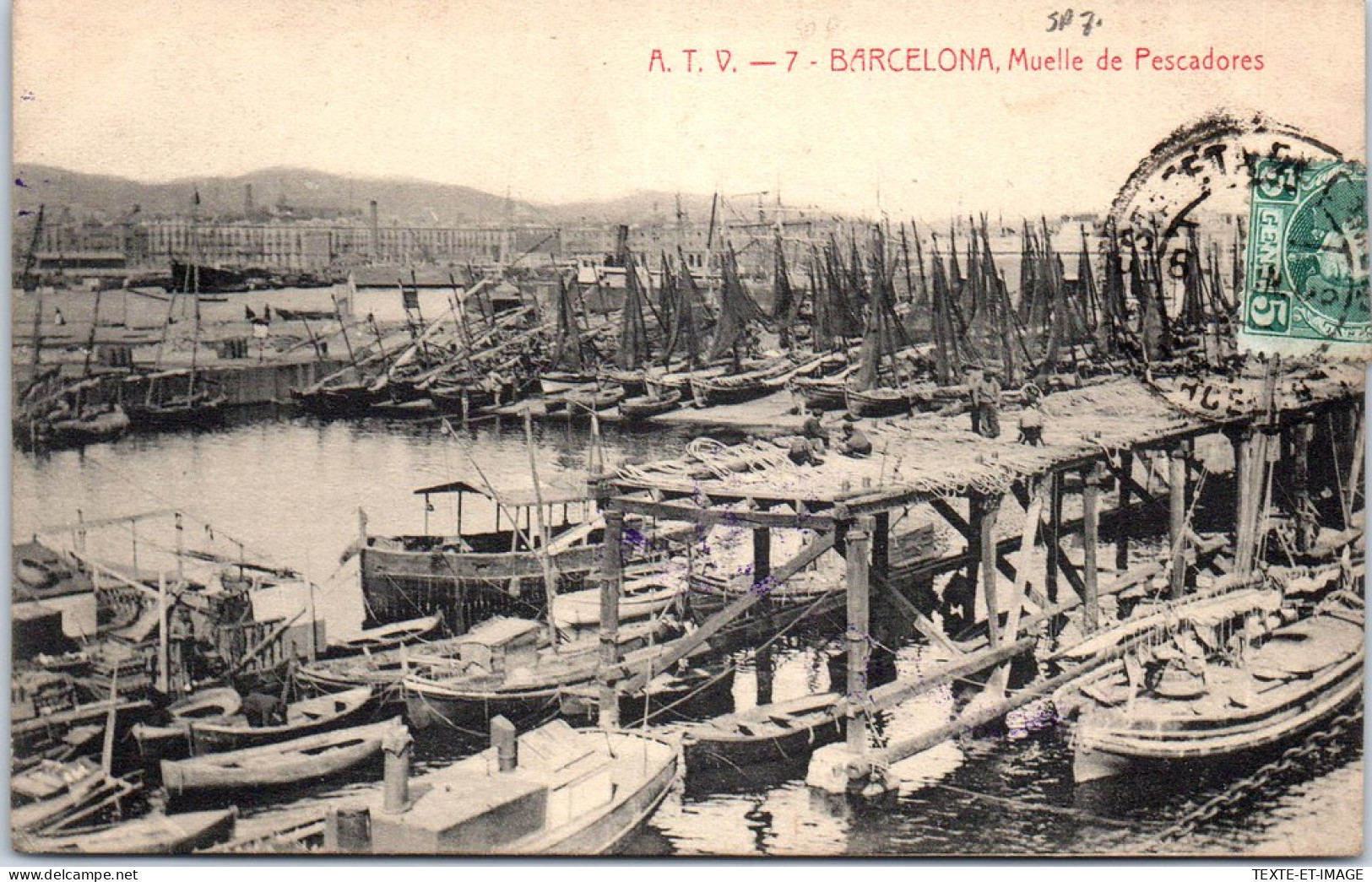 Espagne - BARCELONA - Muelle De Pescadores - Other & Unclassified