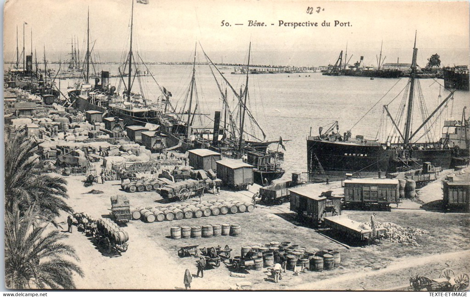ALGERIE - BONE - Perspective Du Port  - Annaba (Bône)