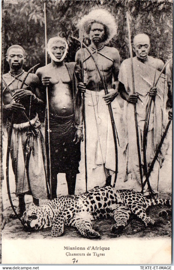 AFRIQUE - Groupe De Chasseurs De Tigres - Unclassified