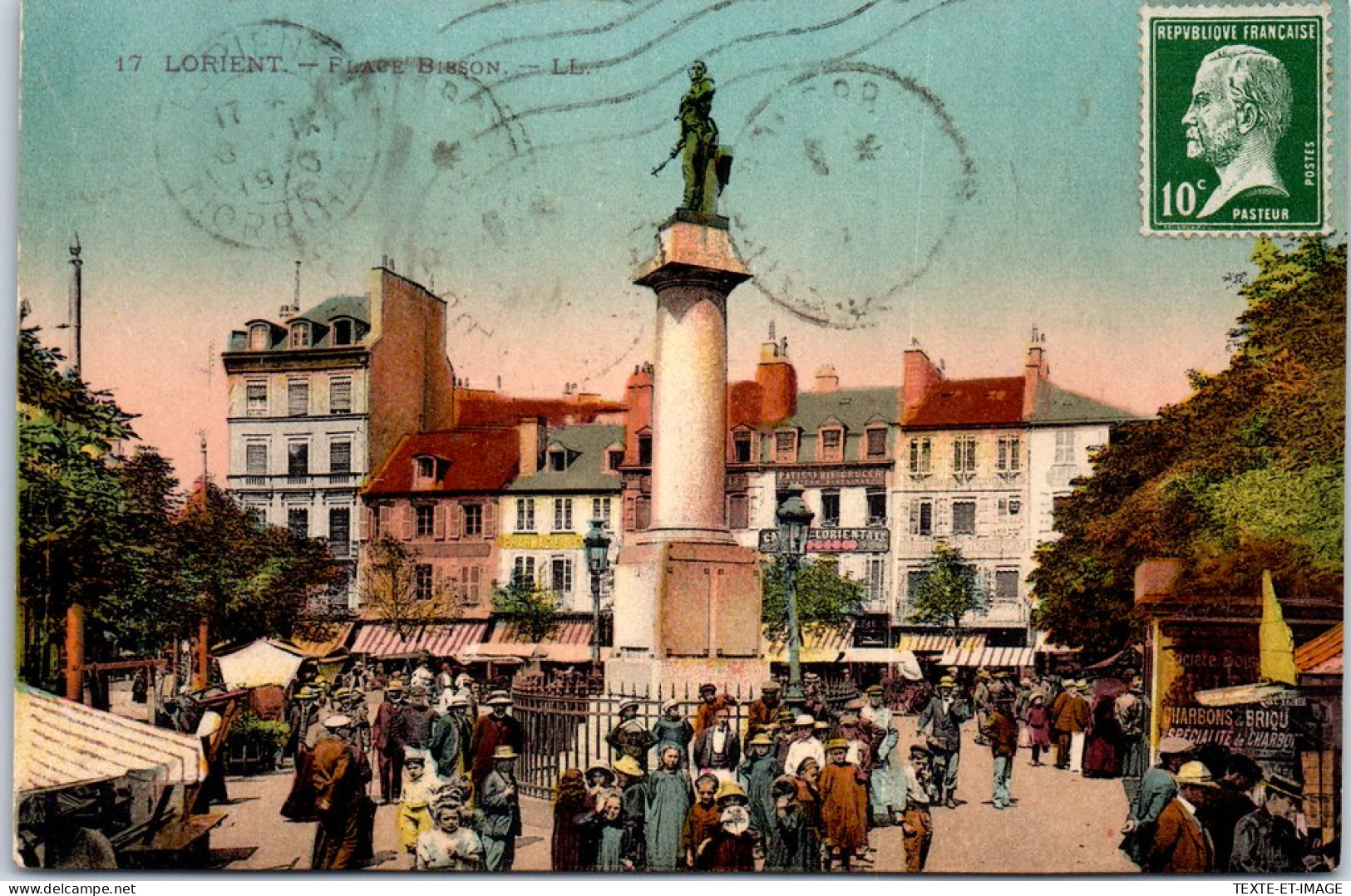 56 LORIENT - Vue D'ensemble De La Place Bisson. - Lorient