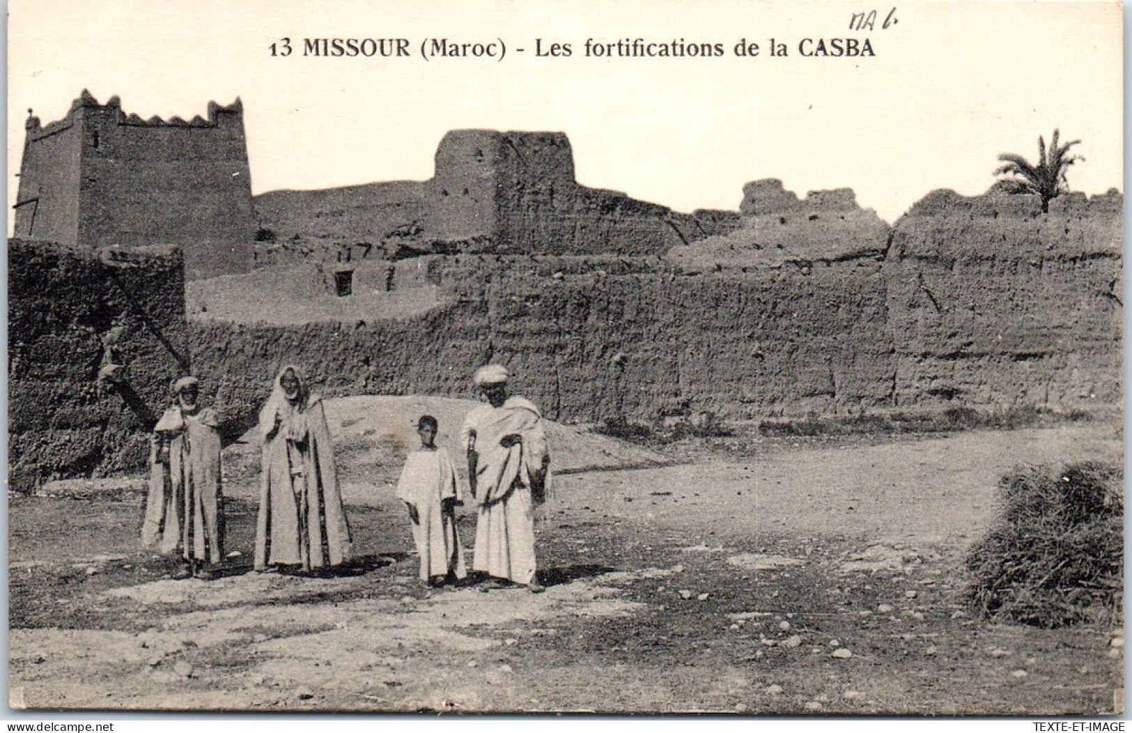 MAROC - MISSOUR - Les Fortifications De La Casba. - Autres & Non Classés