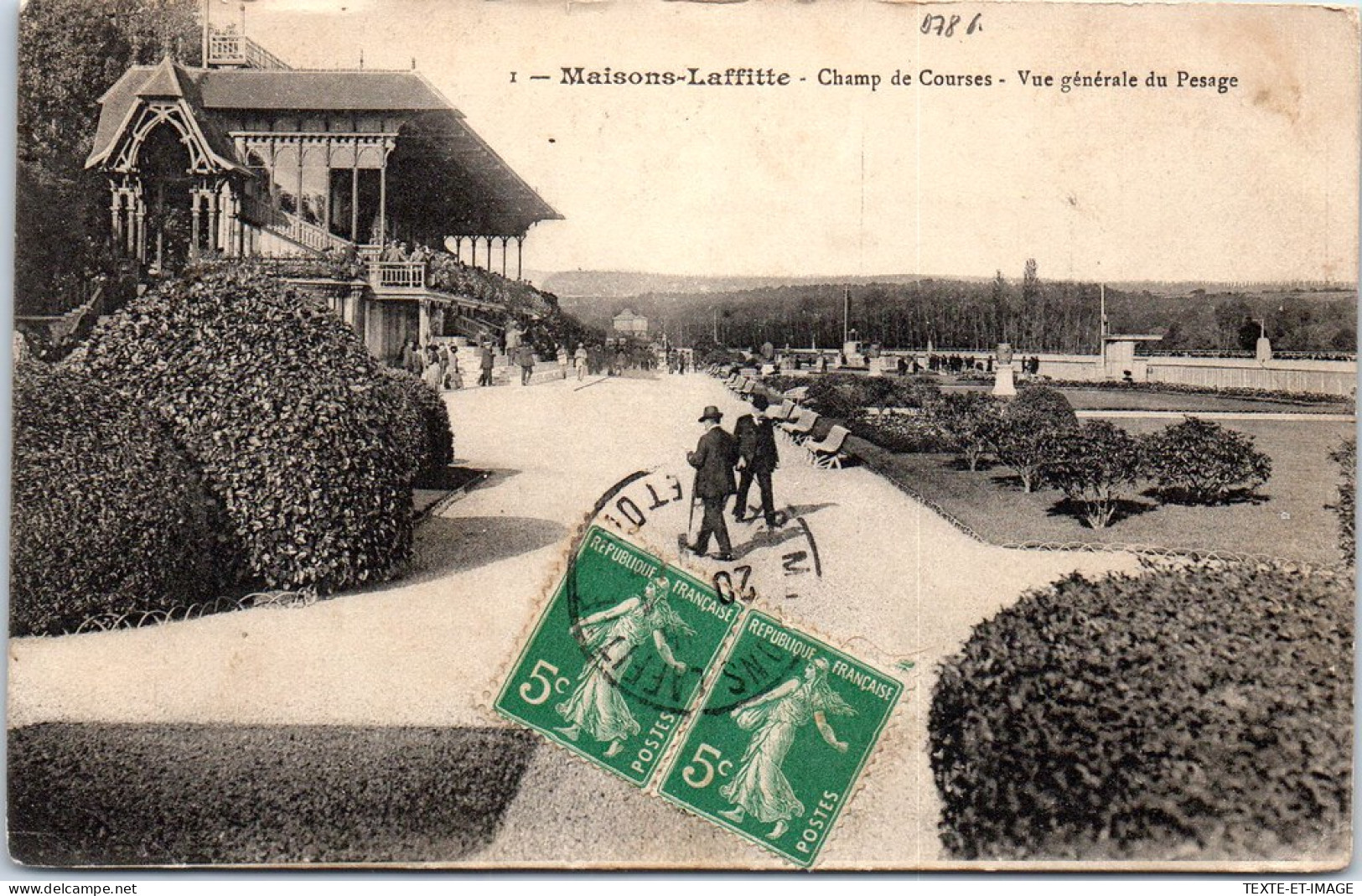 78 MAISONS LAFFITTE - Champ De Courses, Le Pesage. - Maisons-Laffitte