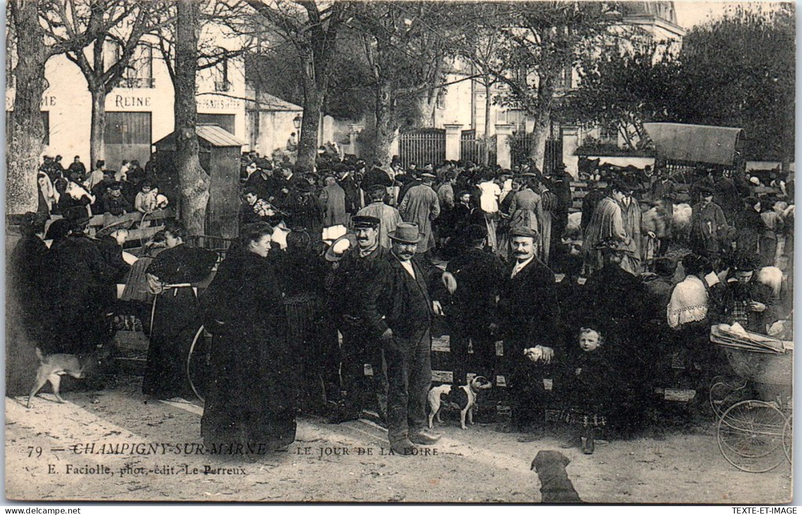 94 CHAMPIGNY SUR MARNE - Le Jour De La Foire. - Champigny Sur Marne