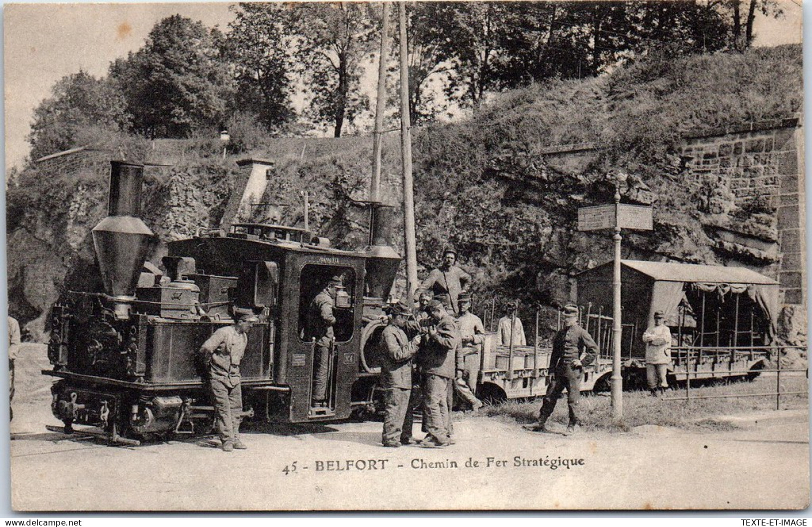 90 BELFORT - Chemin De Fer Strategique. - Belfort - City