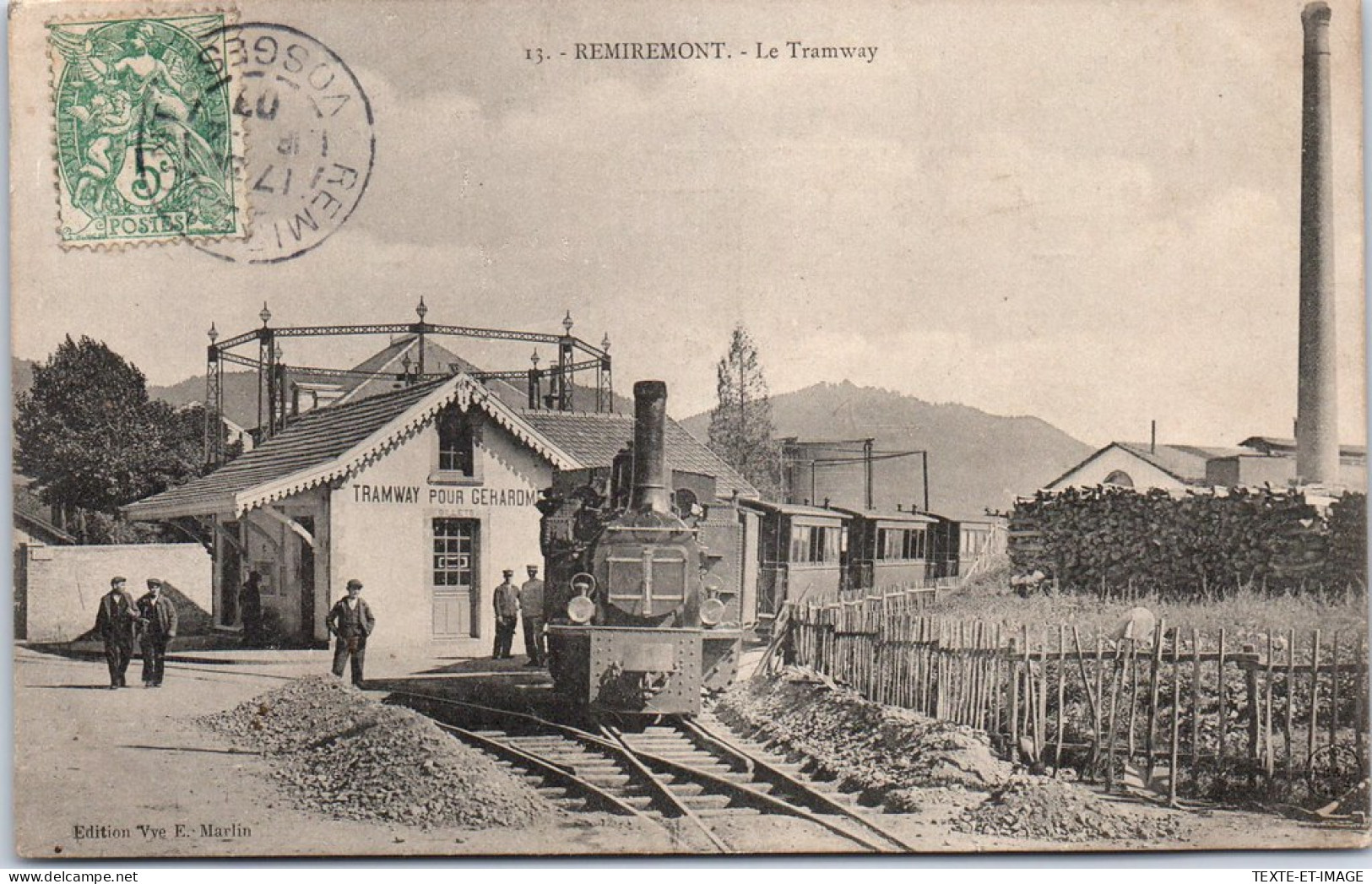 88 REMIREMONT - Le Tramway  - Remiremont