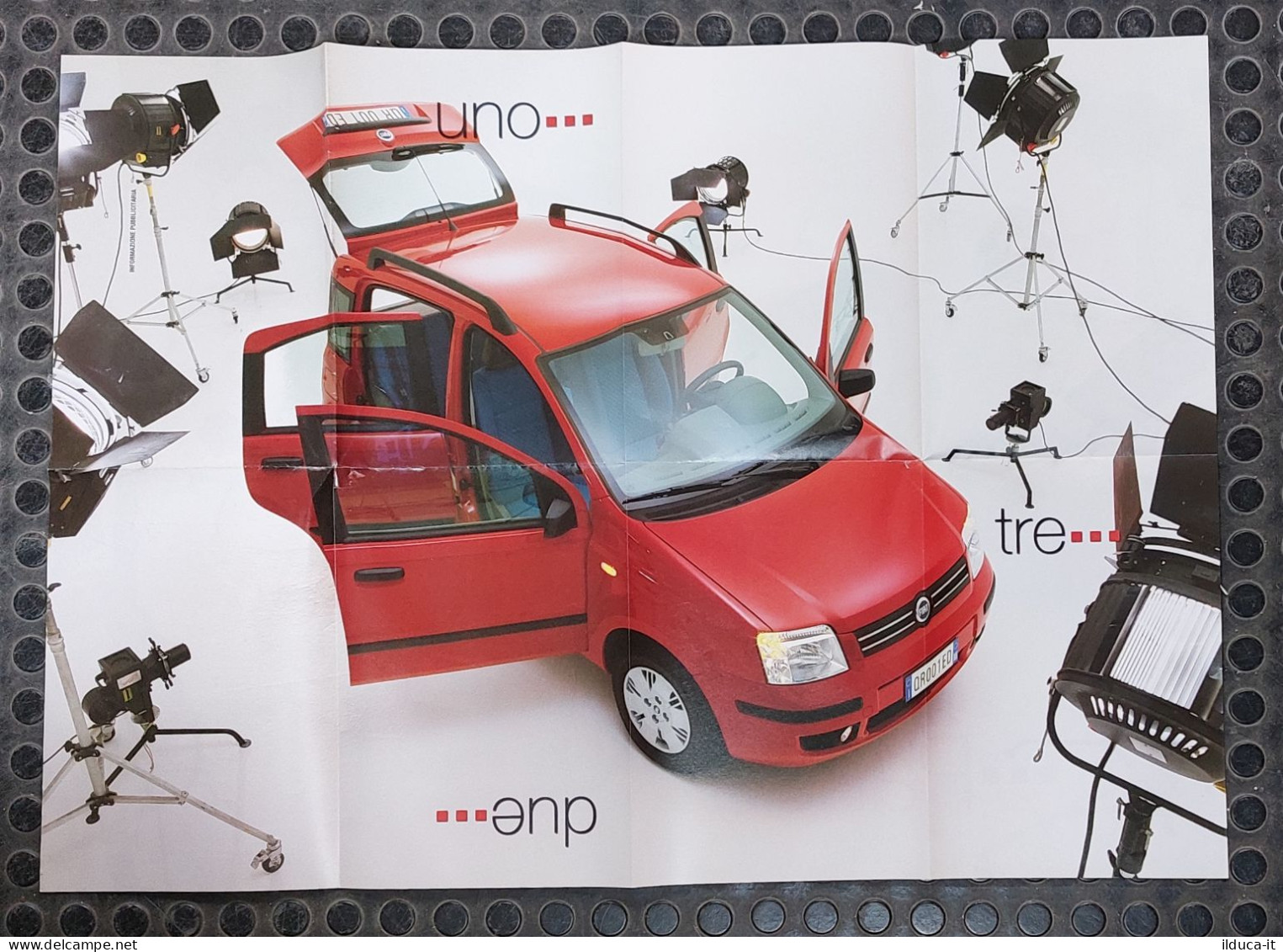 69899 27/ Manifesto Poster Auto - FIAT Panda - Voitures