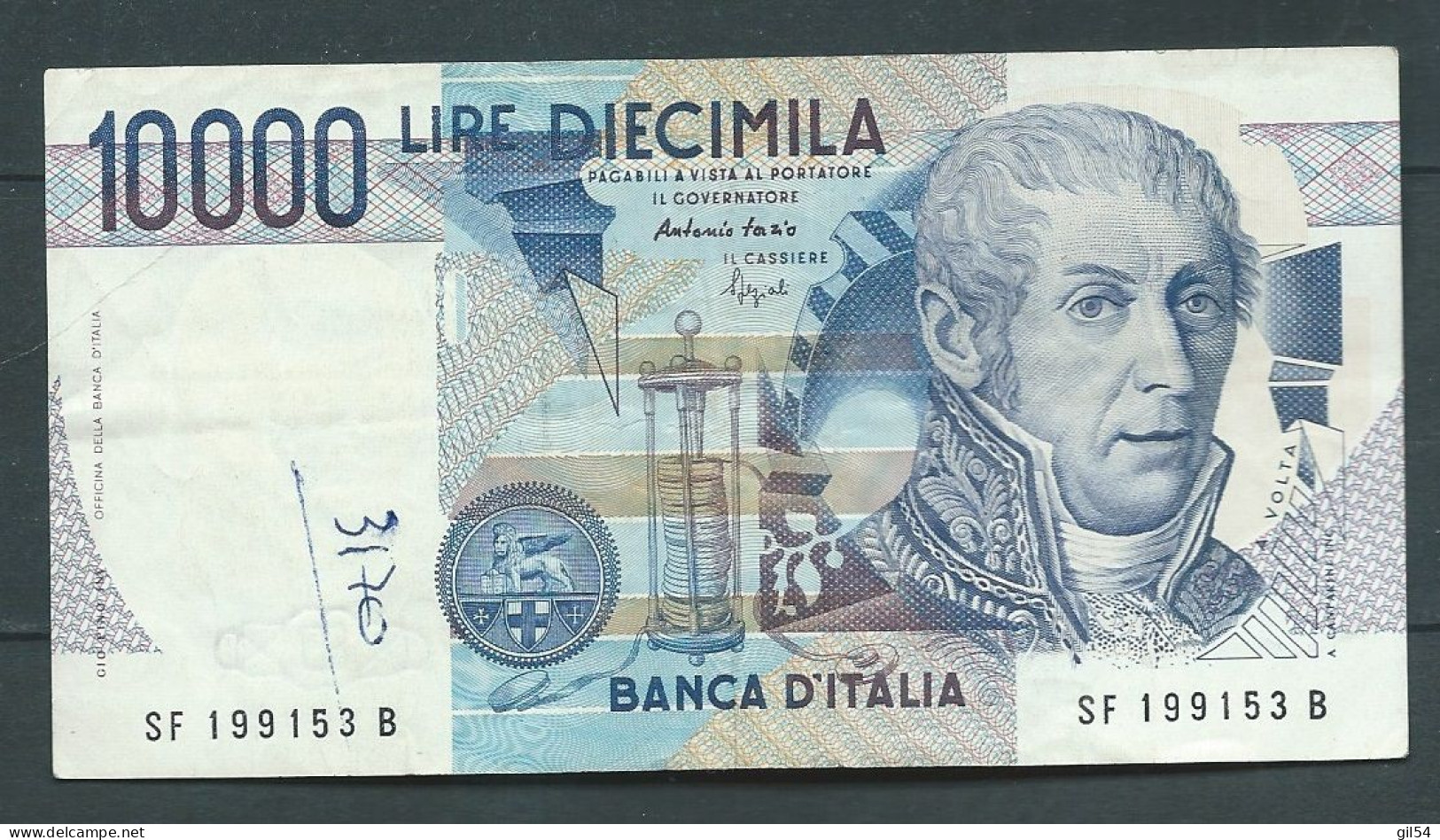 Italie Italia 10000 Lire 3 Settembre 1984  -  SF199153B  Laura 14112 - 10.000 Lire