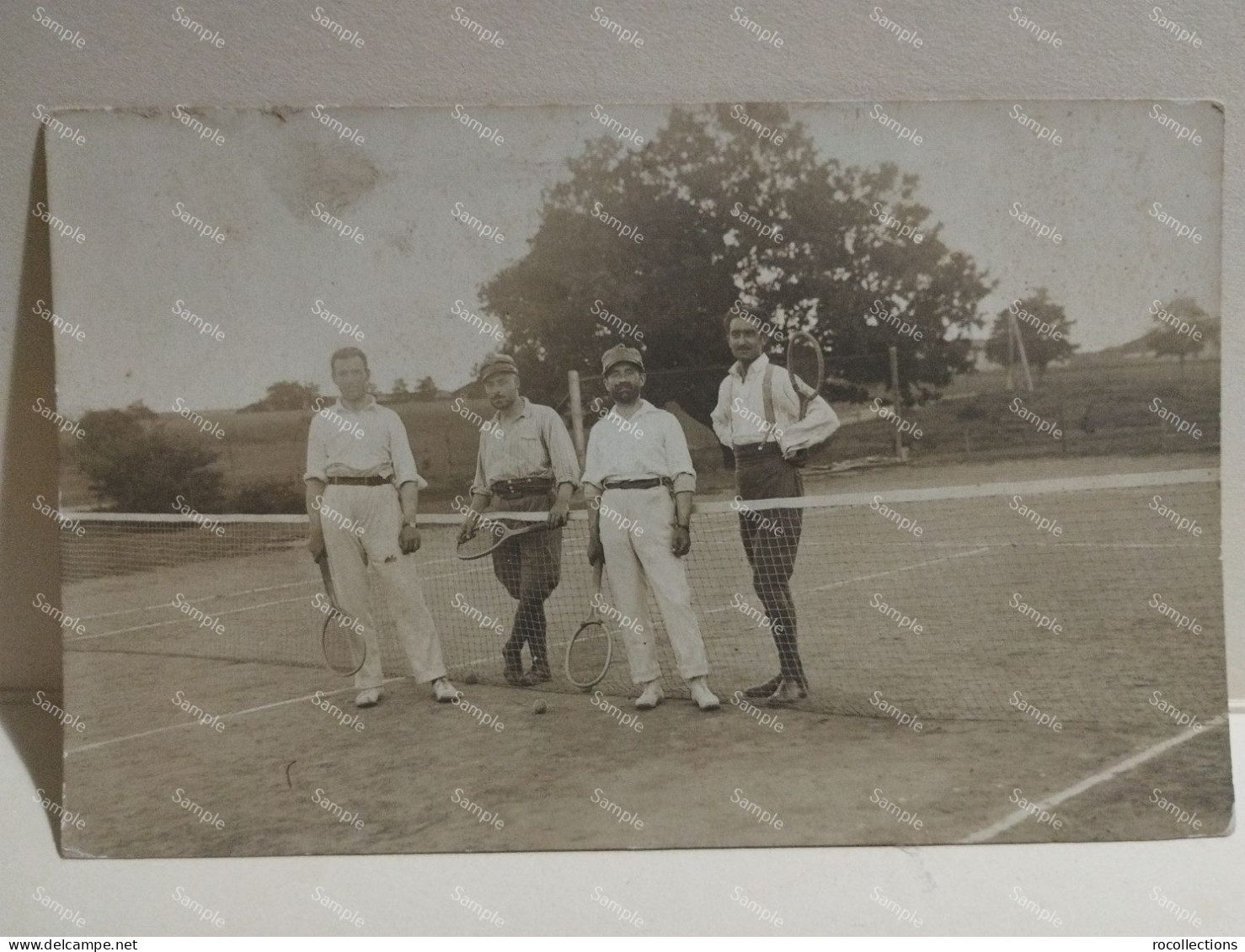 HUngary Tennis Camp To Identify 1916. See Back - Tenis