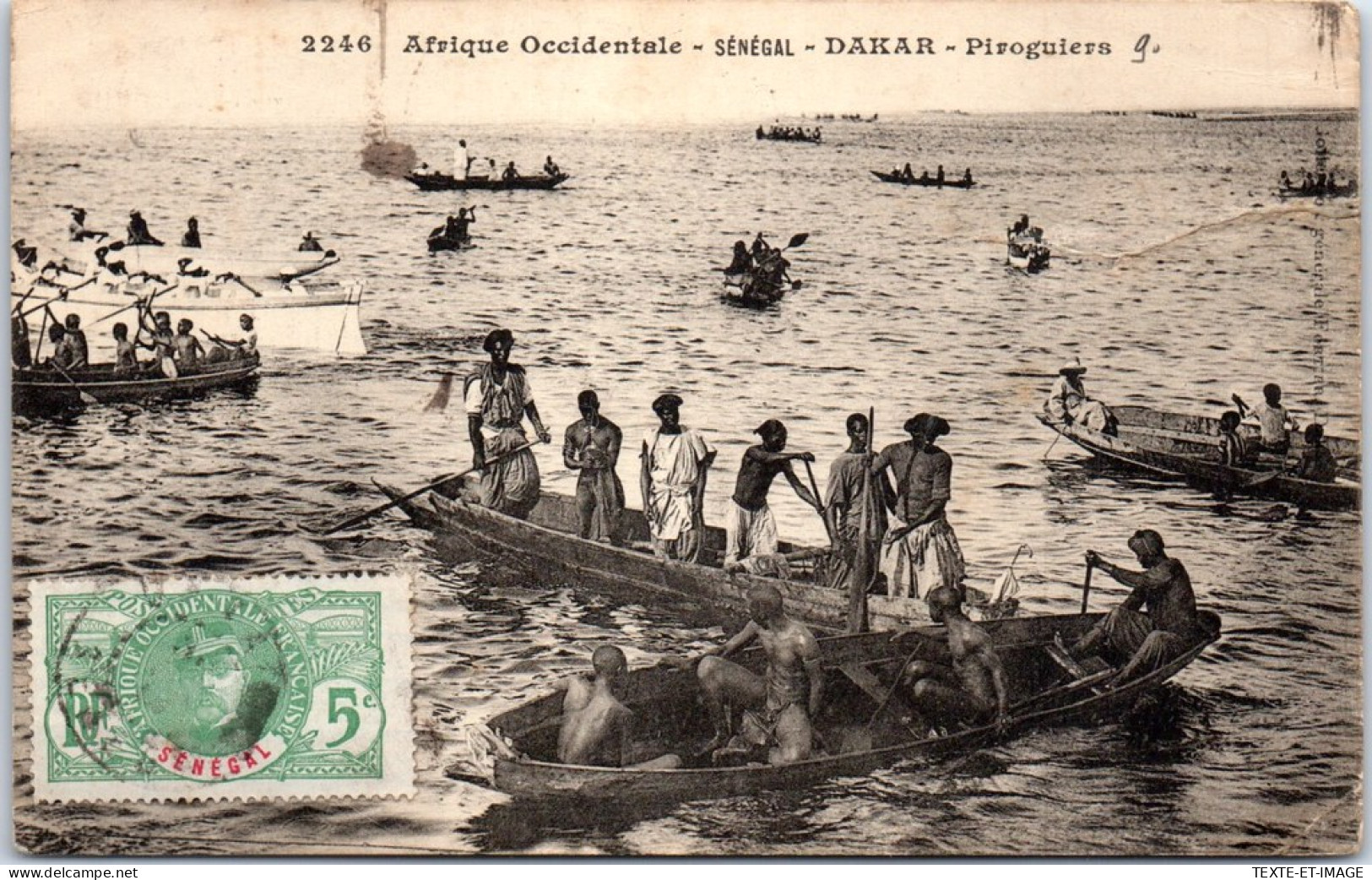 SENEGAL - DAKAR - Les Piroguiers. - Sénégal