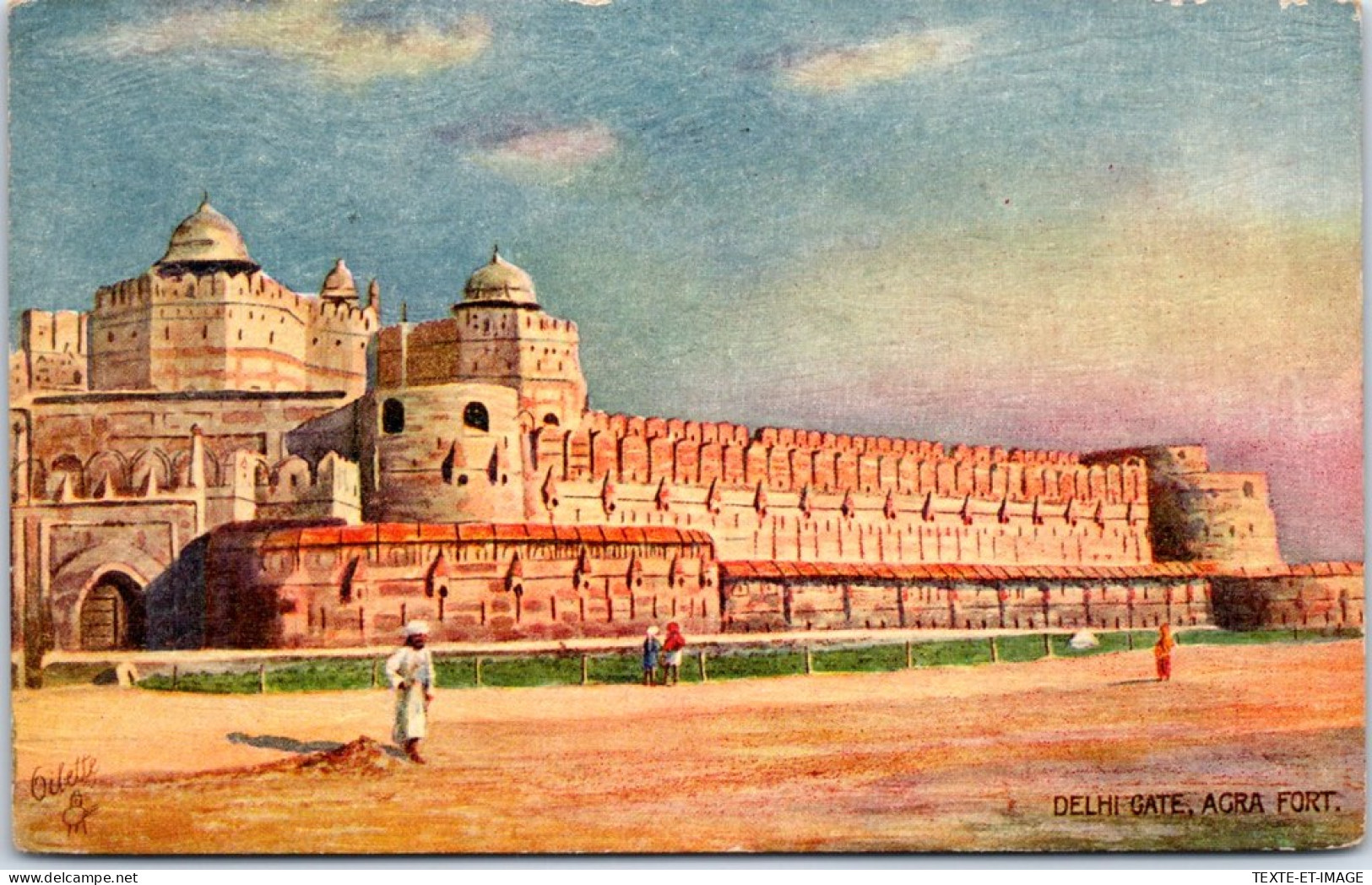 INDE - DELHI Gate Agra Fort  - India
