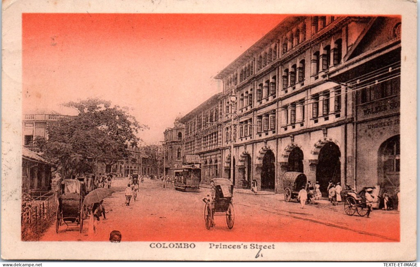 CEYLAN - COLOMBO - Prince's Street  - Sri Lanka (Ceylon)